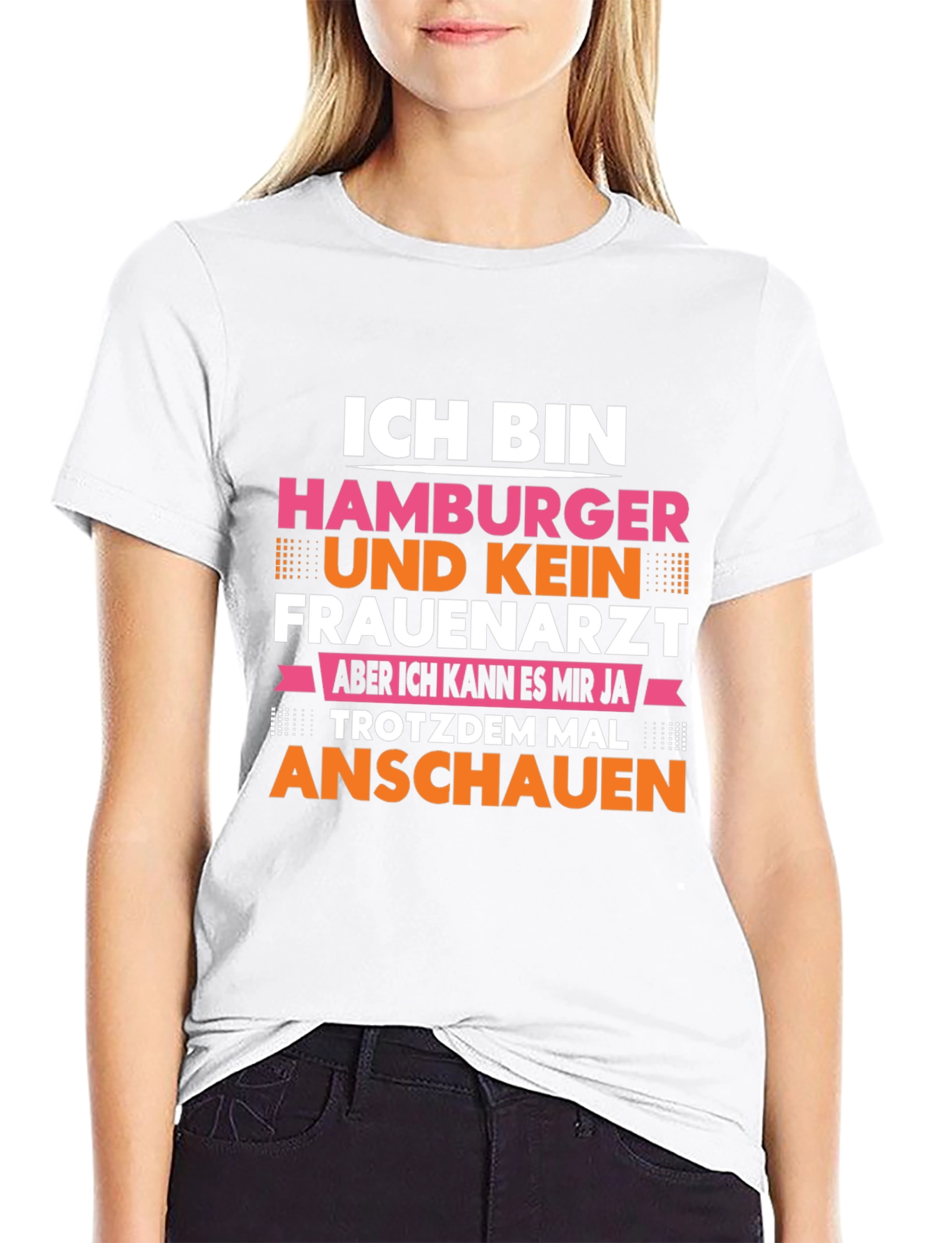 Funny Hamburger & No Gynecologist Graphic Tee