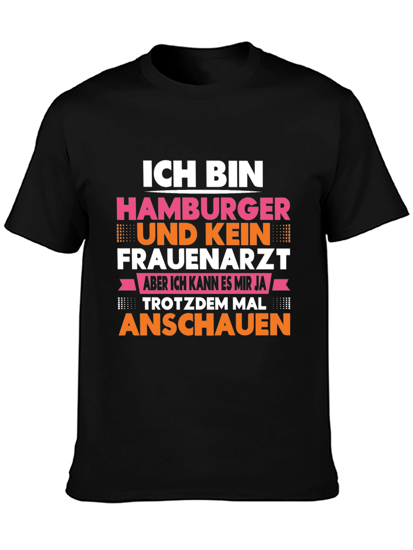 Funny Hamburger & No Gynecologist Graphic Tee