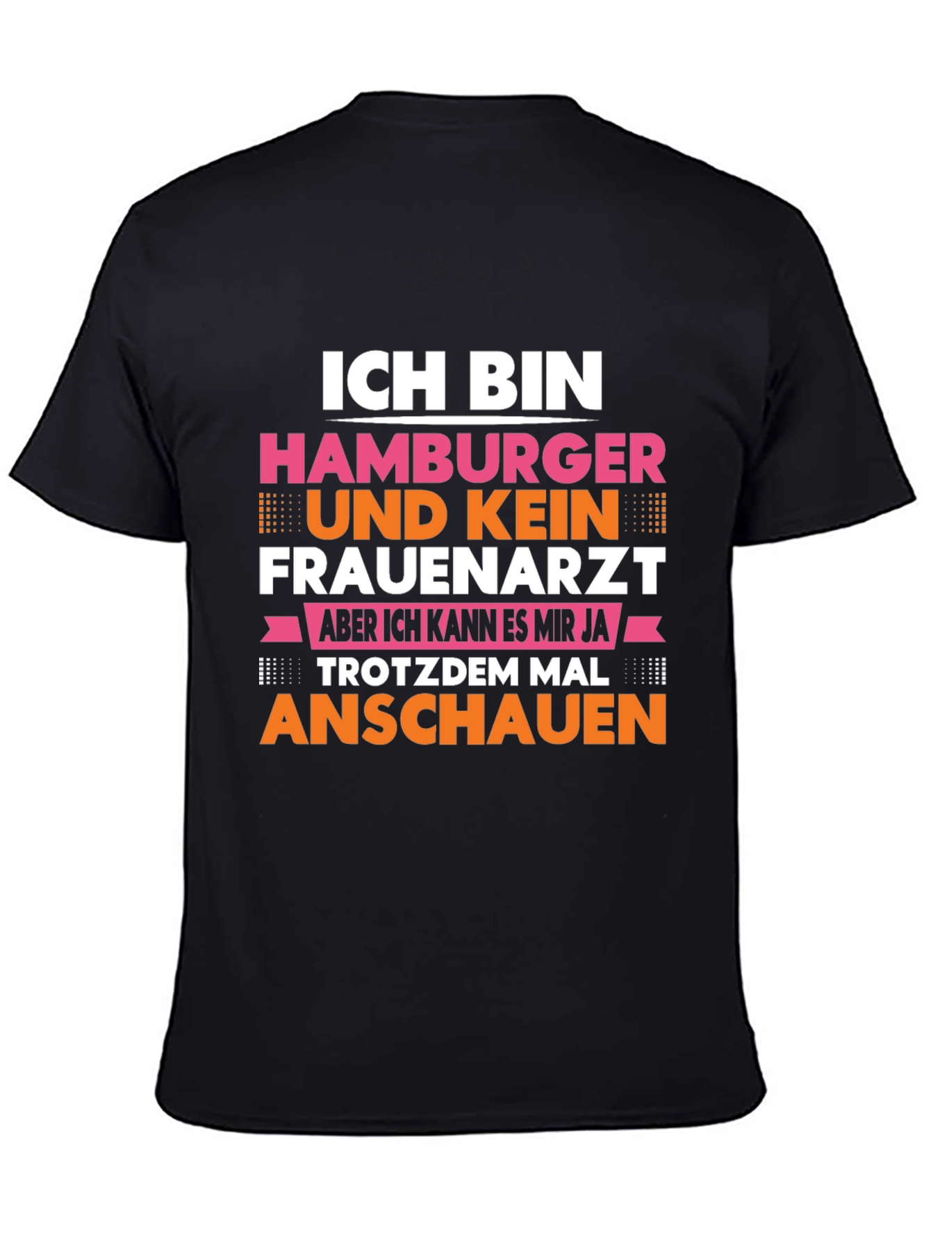Funny Hamburger & No Gynecologist Graphic Tee