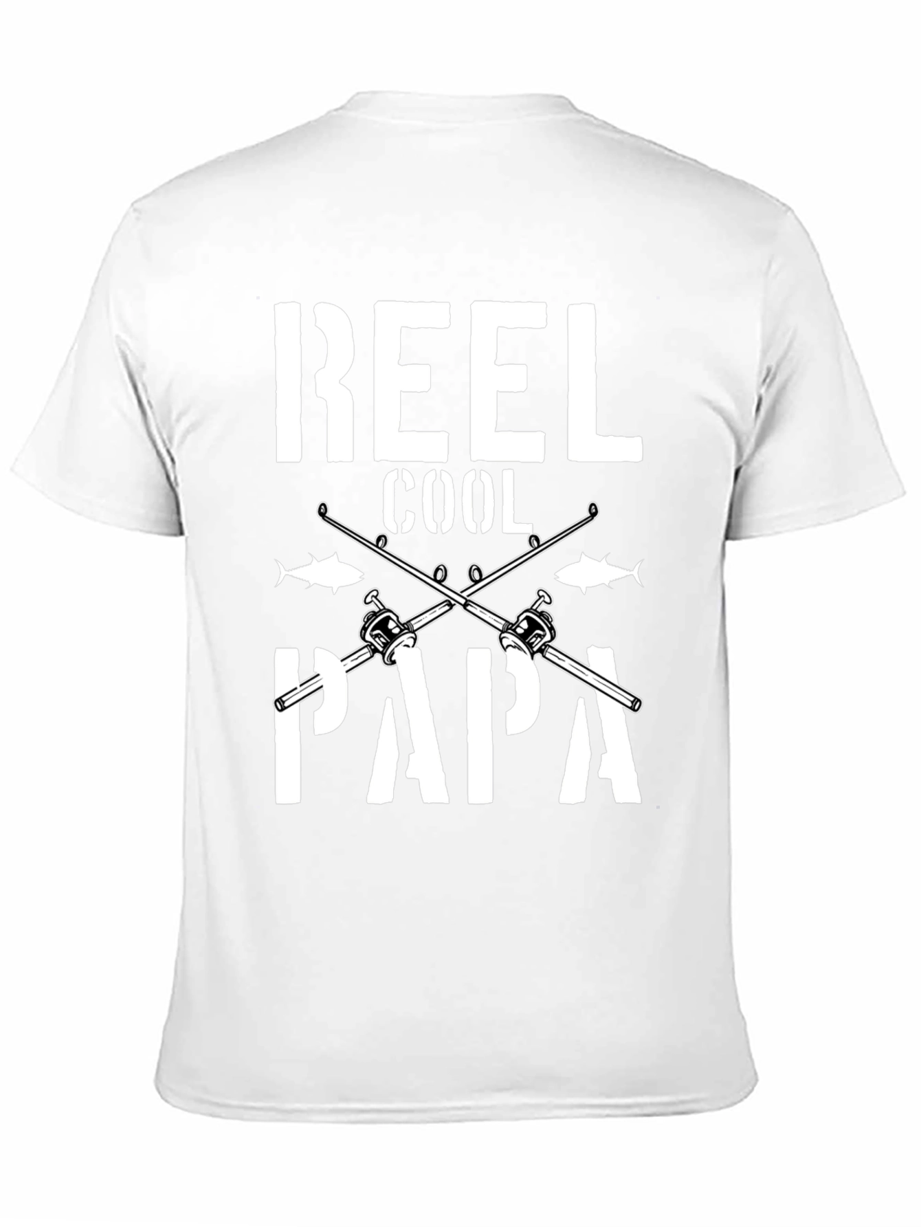Reel Cool Papa Graphic T-Shirt Fishing Dad