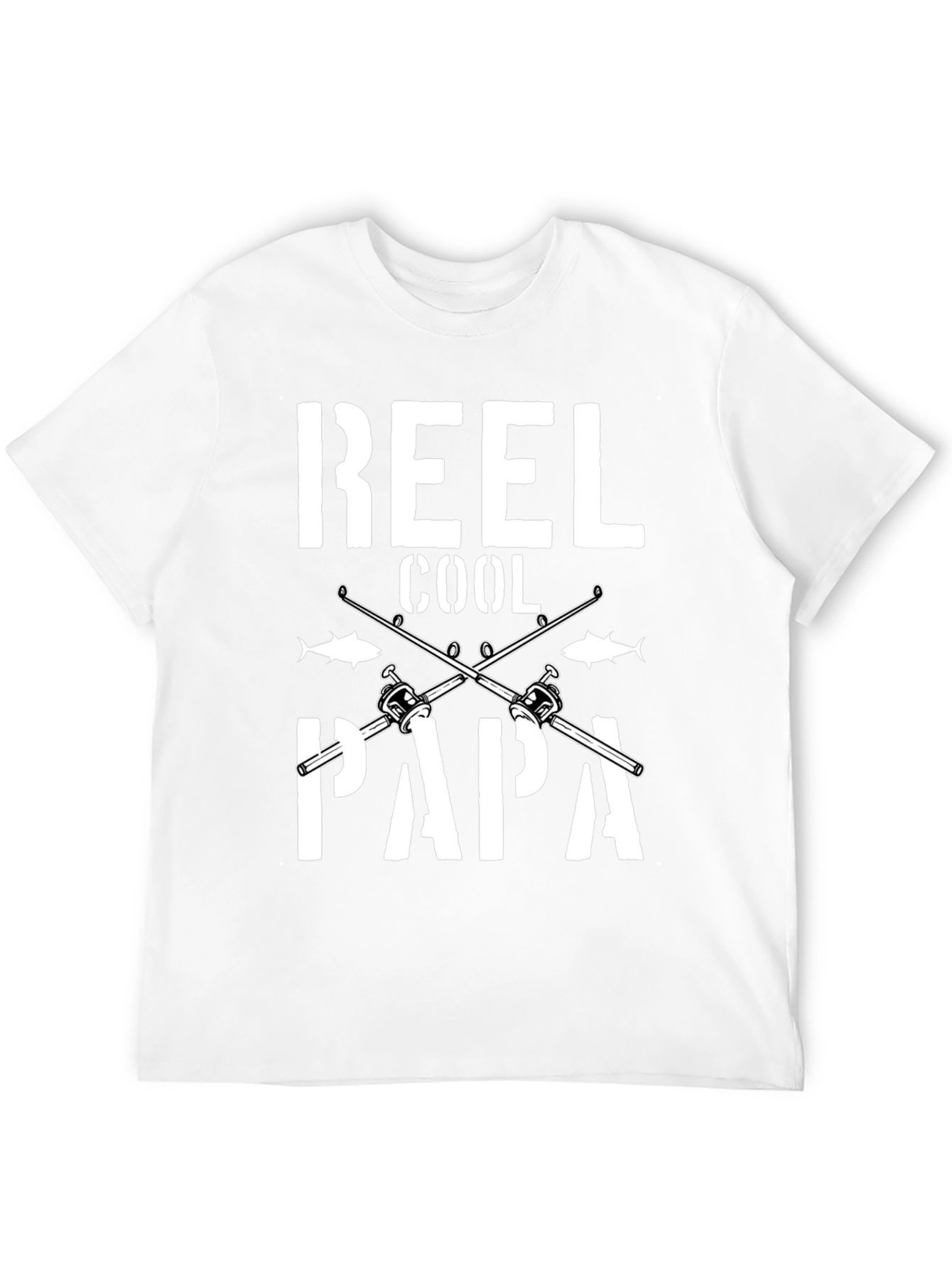 Reel Cool Papa Graphic T-Shirt Fishing Dad