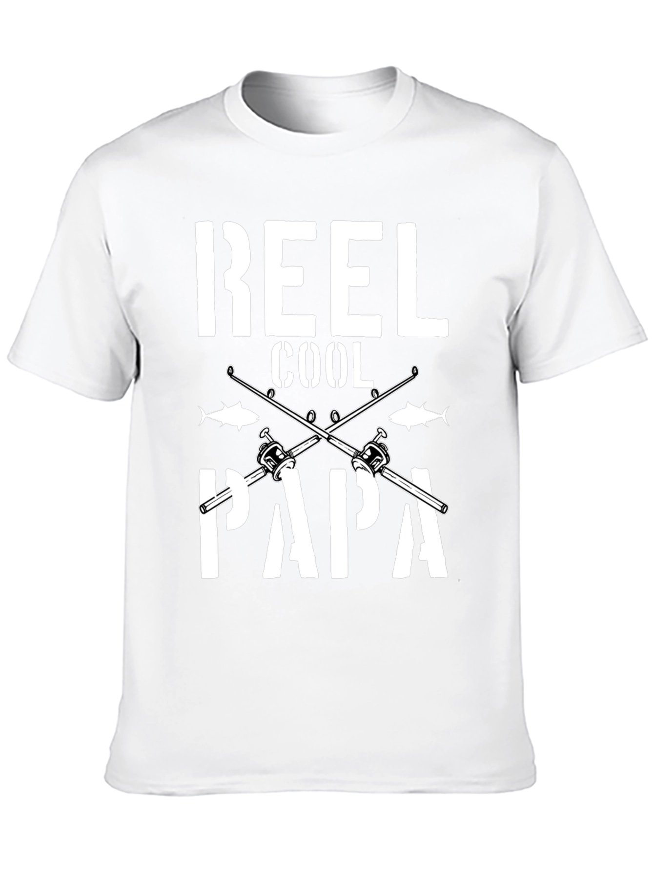 Reel Cool Papa Graphic T-Shirt Fishing Dad