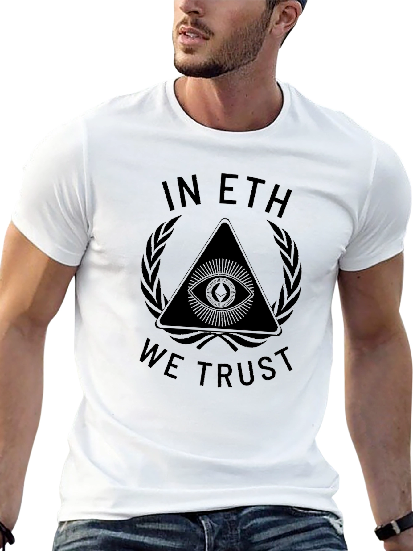 In ETH We Trust Black T-Shirt