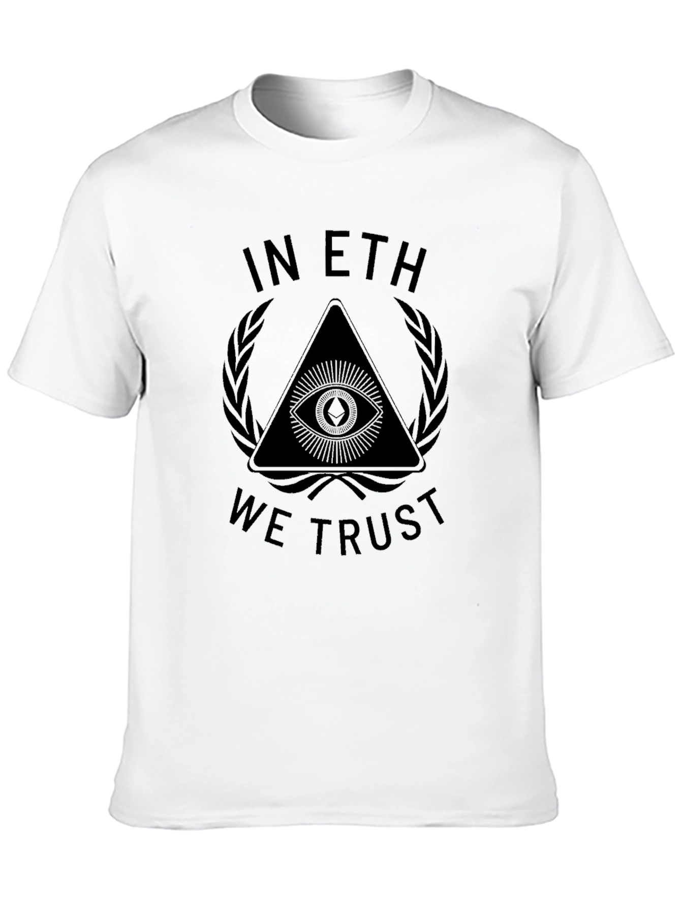 In ETH We Trust Black T-Shirt