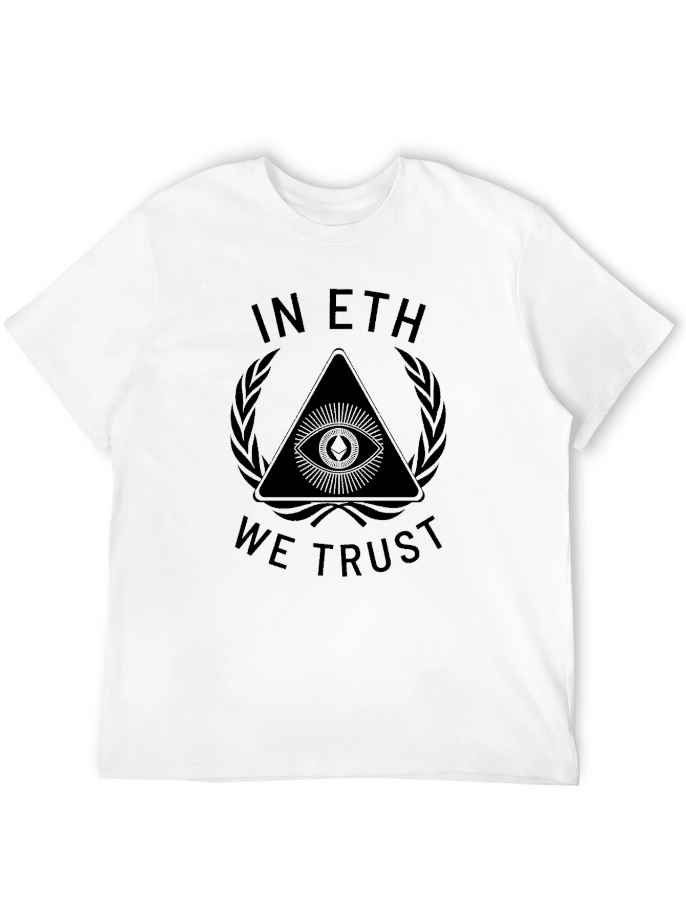 In ETH We Trust Black T-Shirt