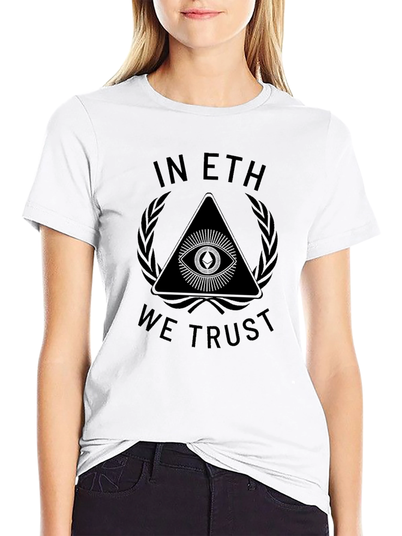 In ETH We Trust Black T-Shirt