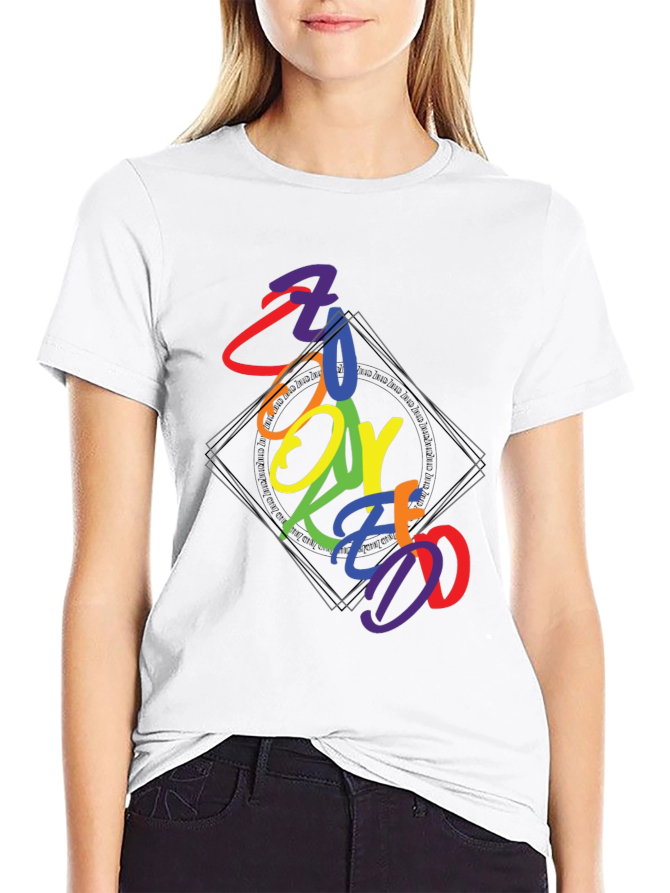 Rainbow Zookeeper Graphic Tee