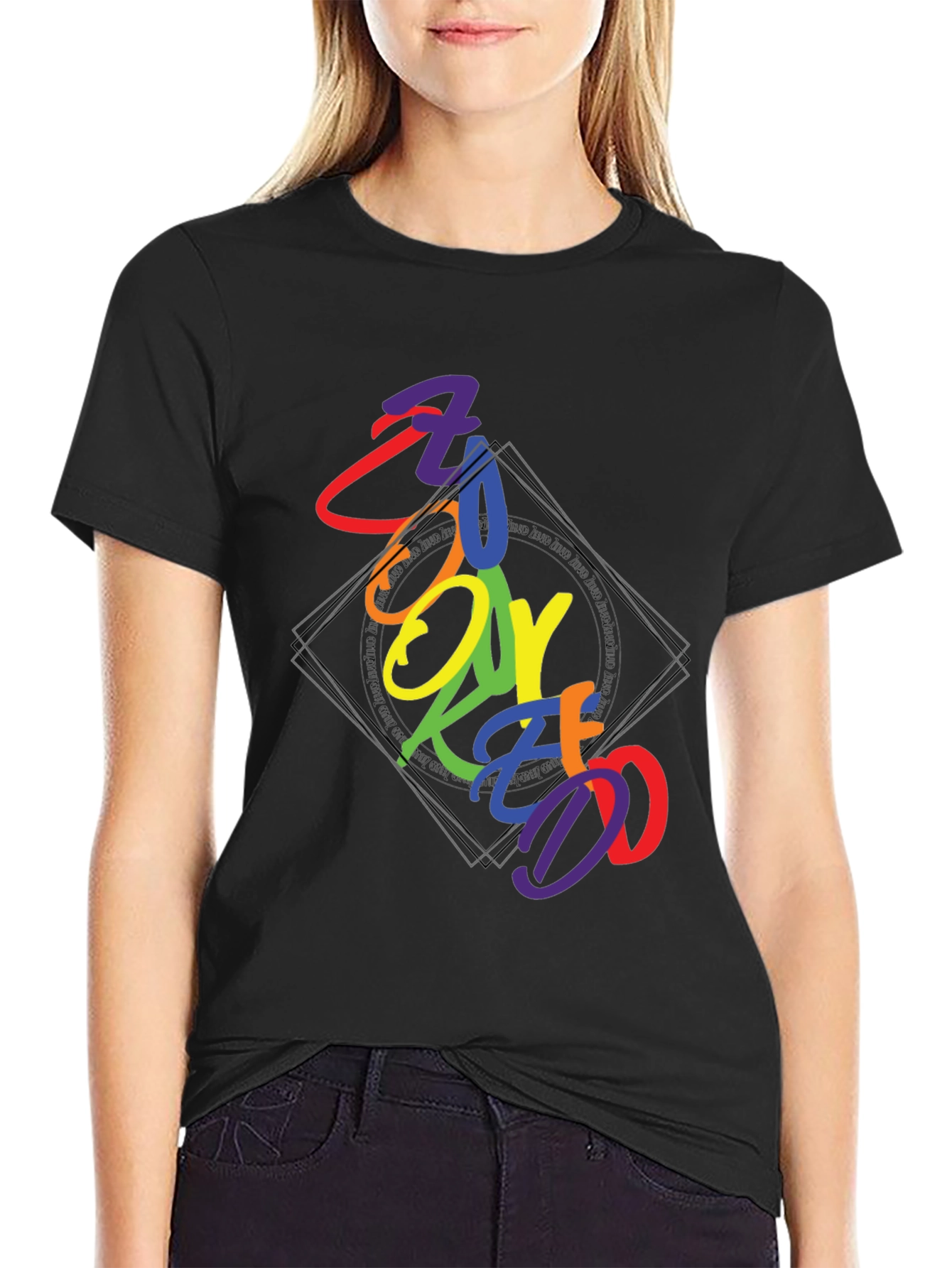 Rainbow Zookeeper Graphic Tee