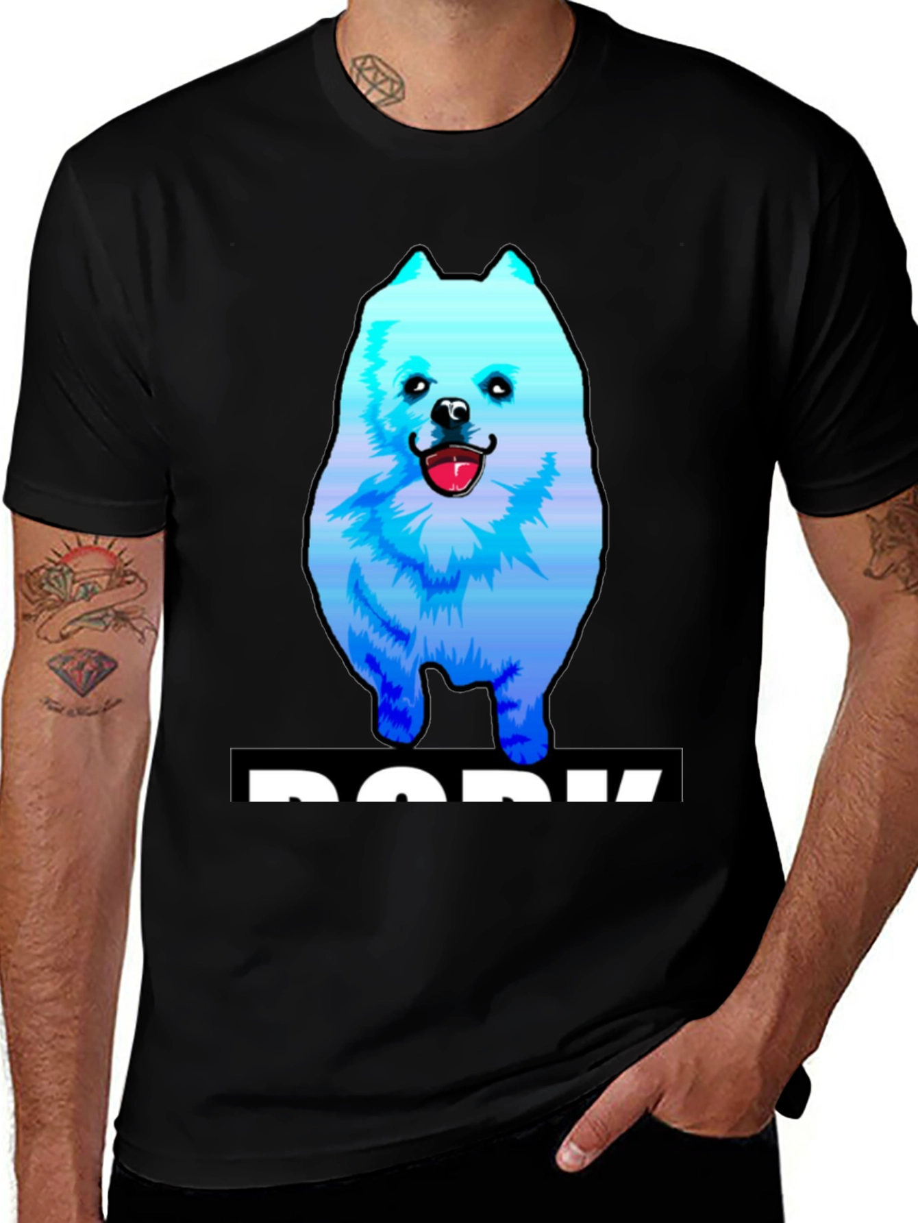 Dork Pomeranian T-Shirt - Soft Cotton Tee