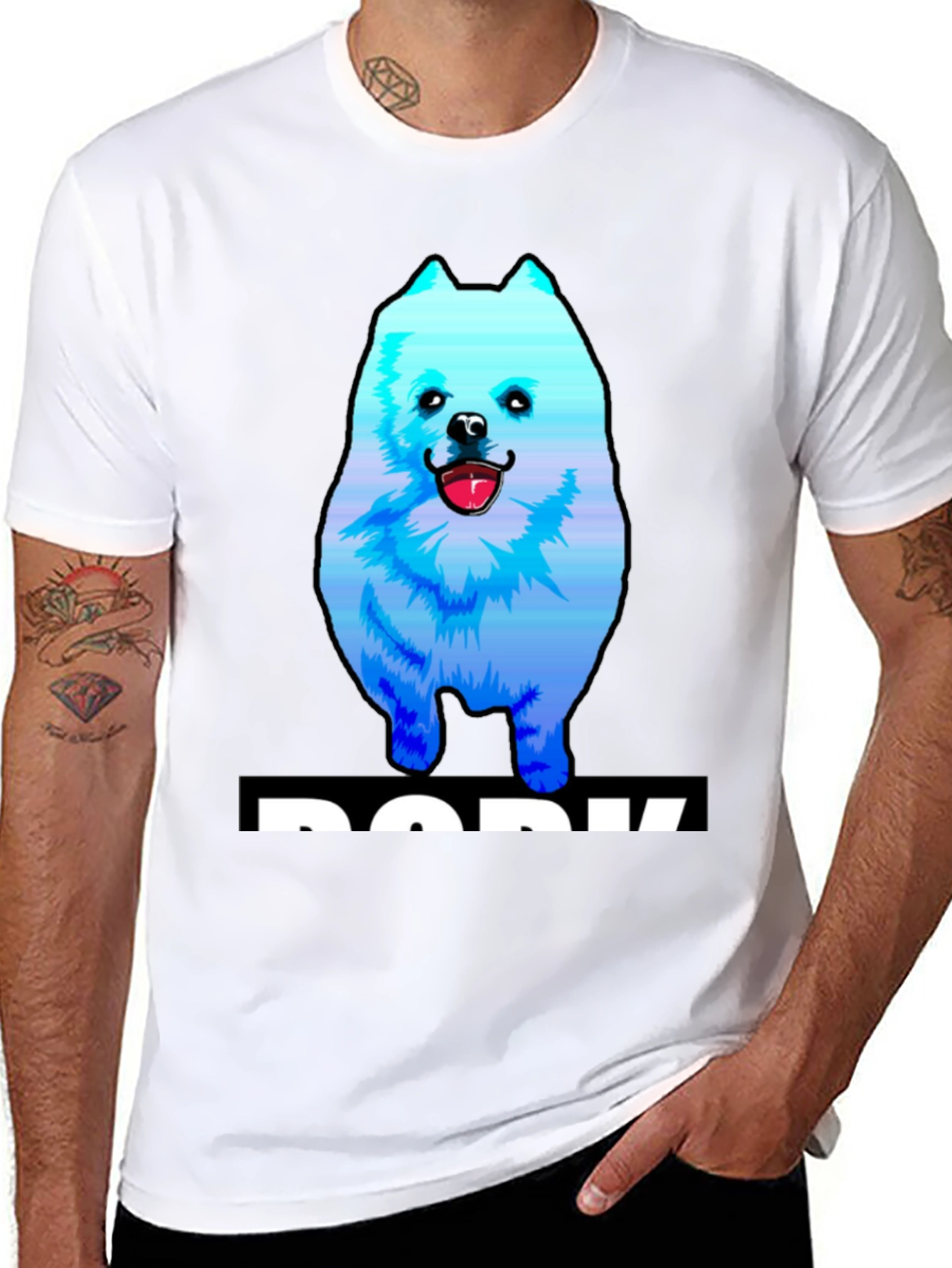 Dork Pomeranian T-Shirt - Soft Cotton Tee