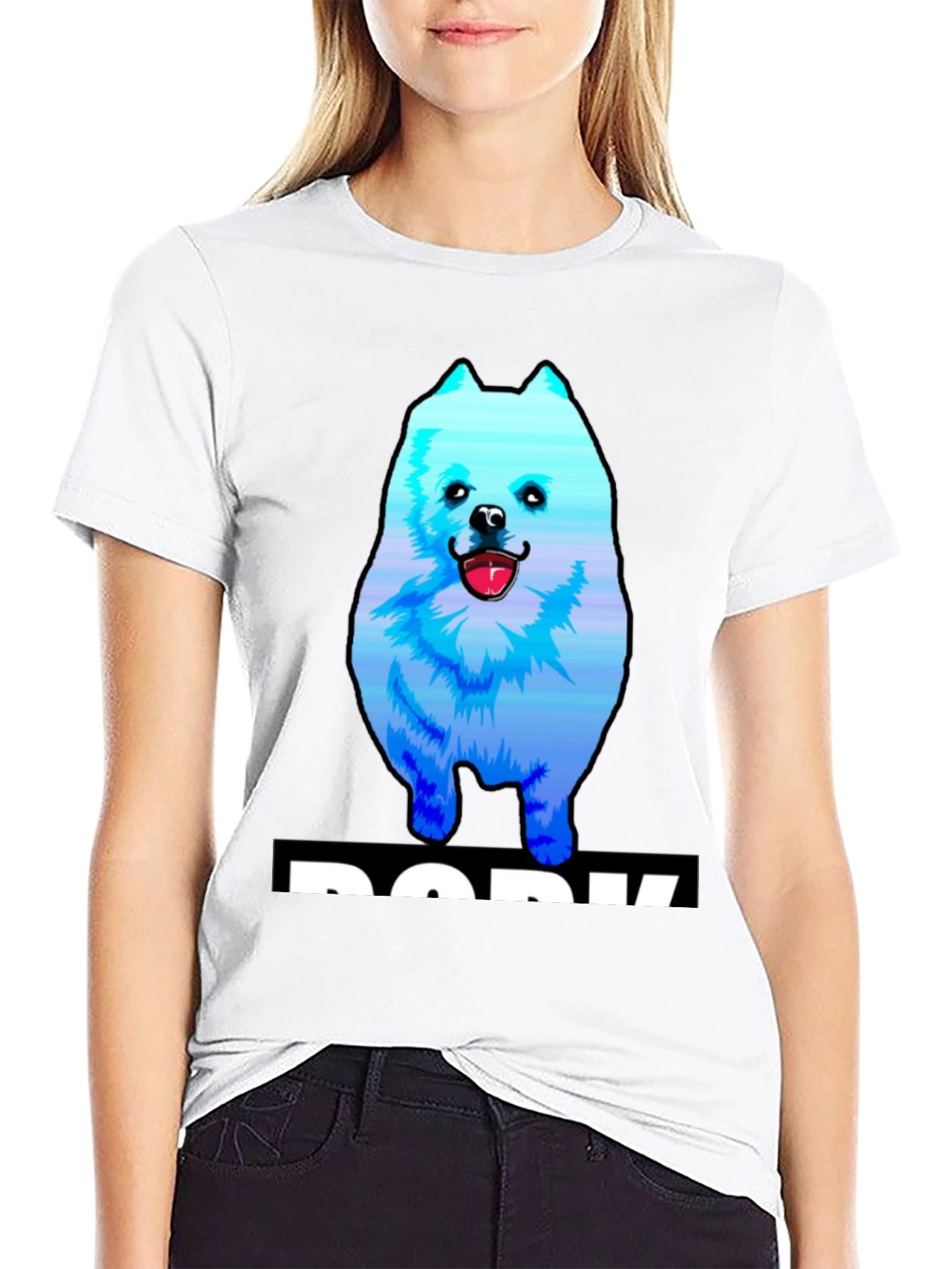 Dork Pomeranian T-Shirt - Soft Cotton Tee