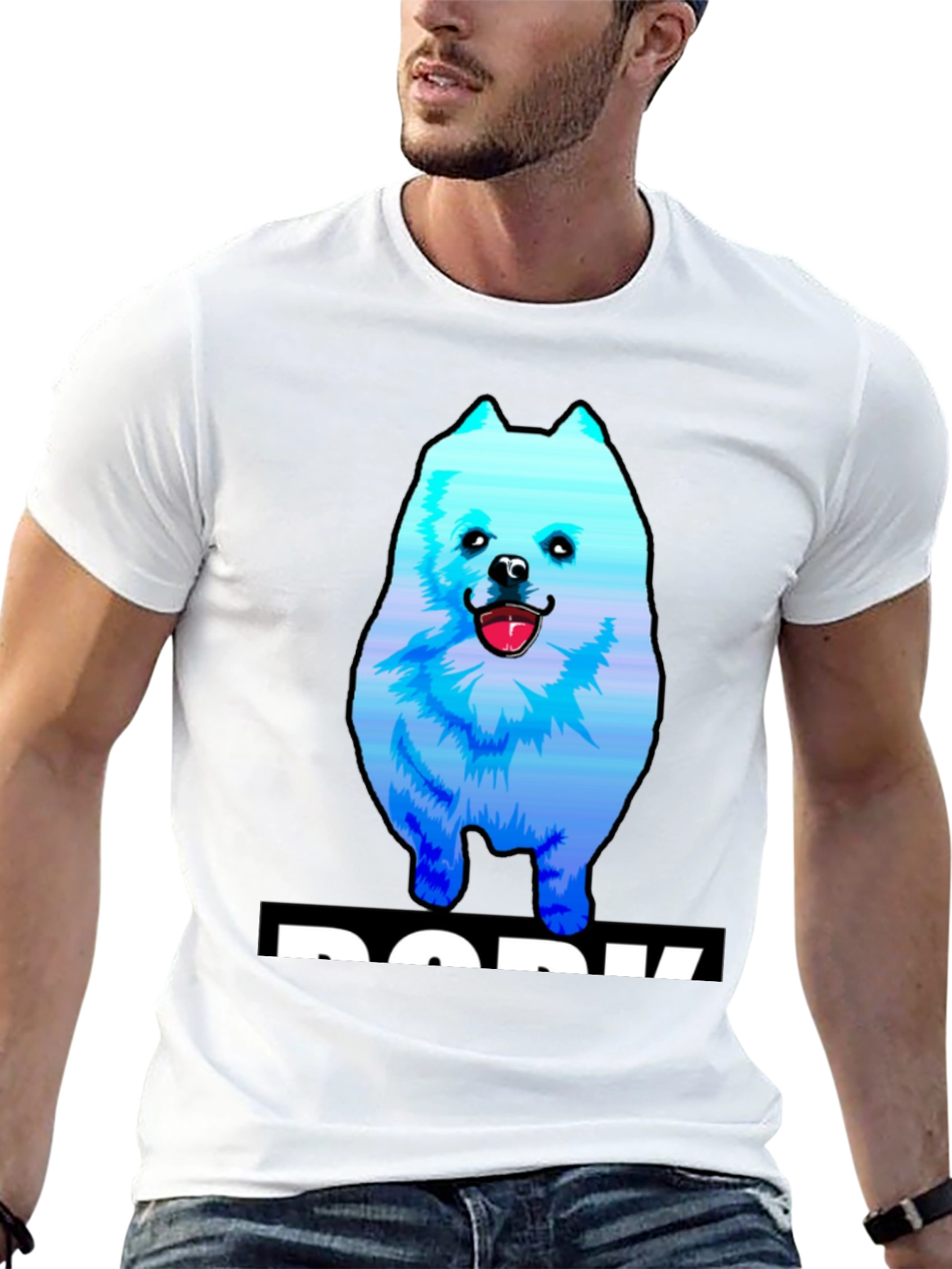 Dork Pomeranian T-Shirt - Soft Cotton Tee