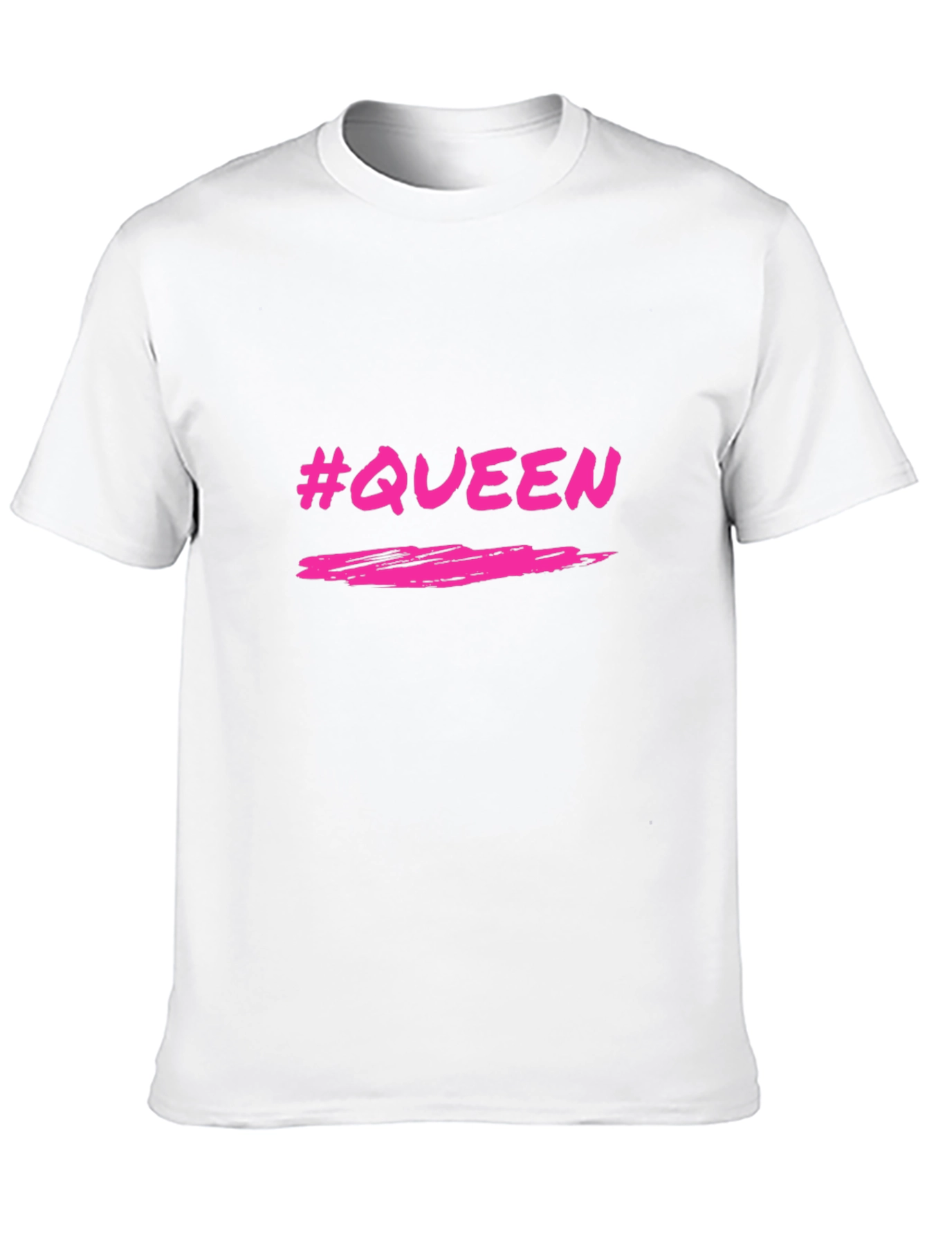 #Queen Black Graphic Tee - Stylish & Trendy
