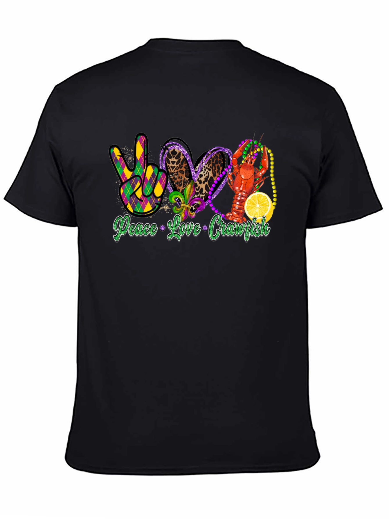 Peace Love Crawfish T-Shirt