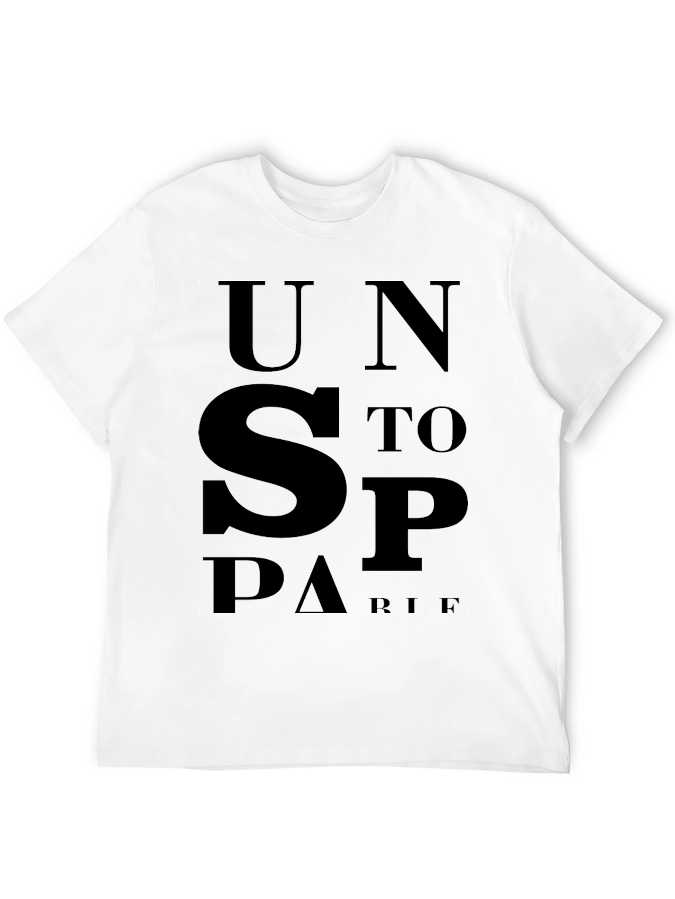Unstoppable Black Graphic Tee