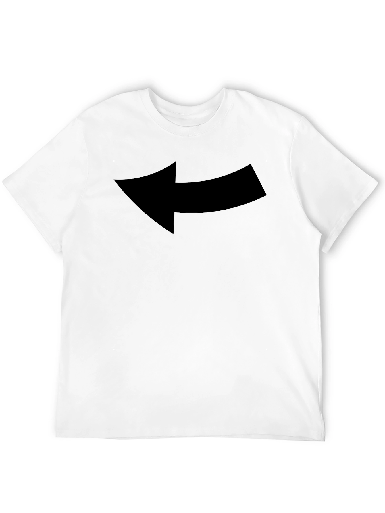 Directional Arrow Graphic T-Shirt - Casual Comfort