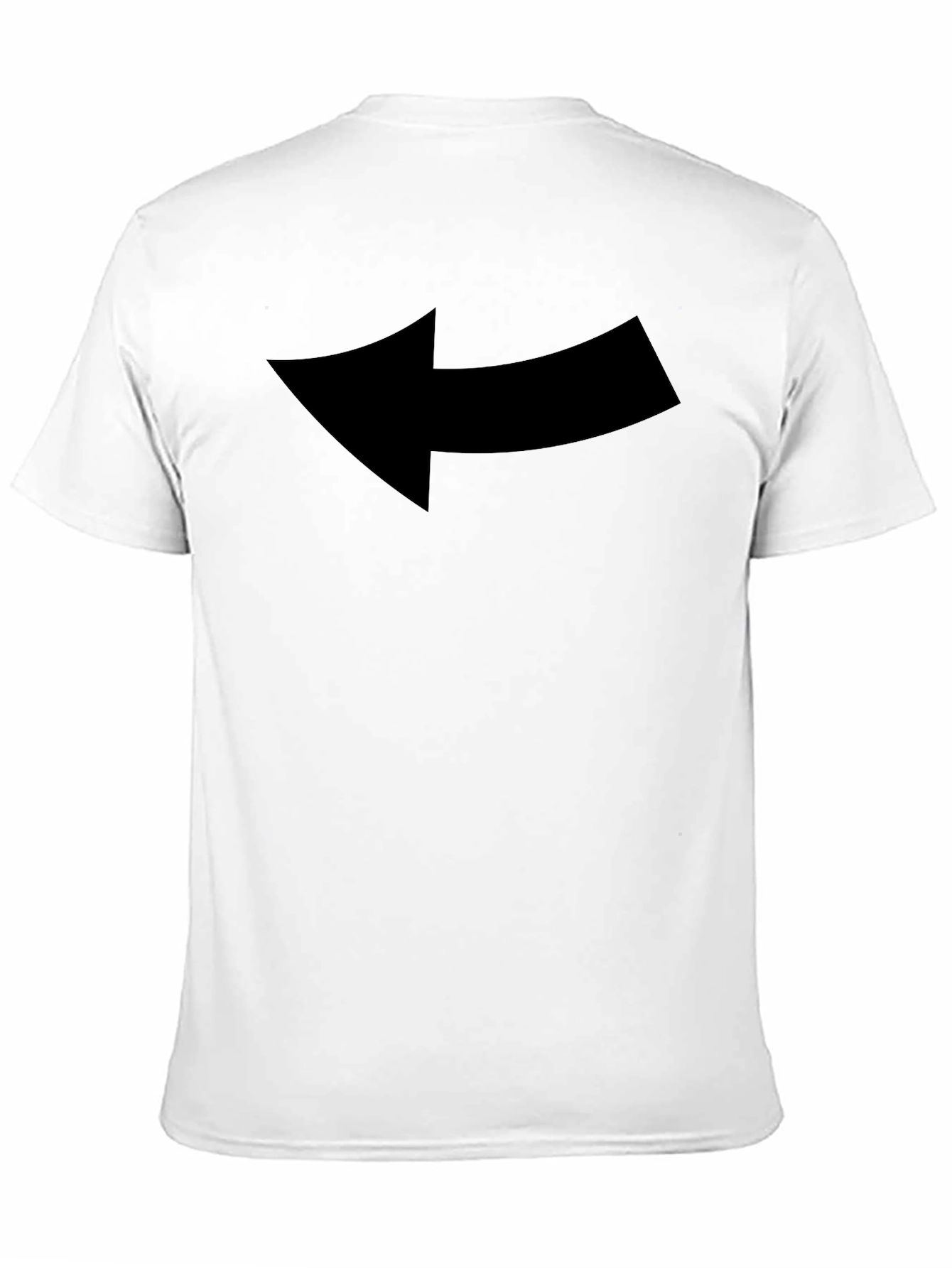 Directional Arrow Graphic T-Shirt - Casual Comfort