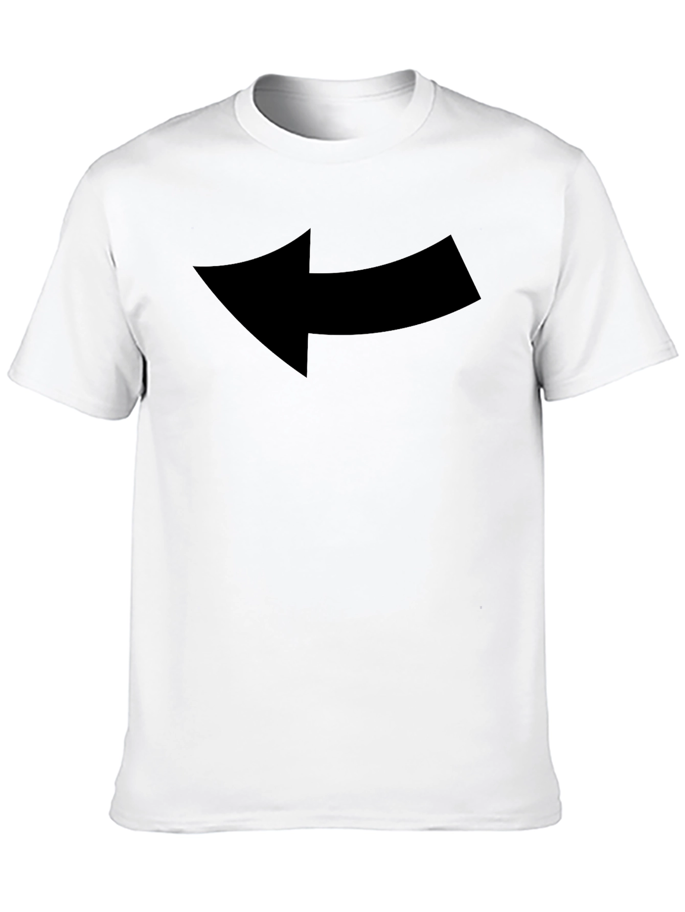 Directional Arrow Graphic T-Shirt - Casual Comfort