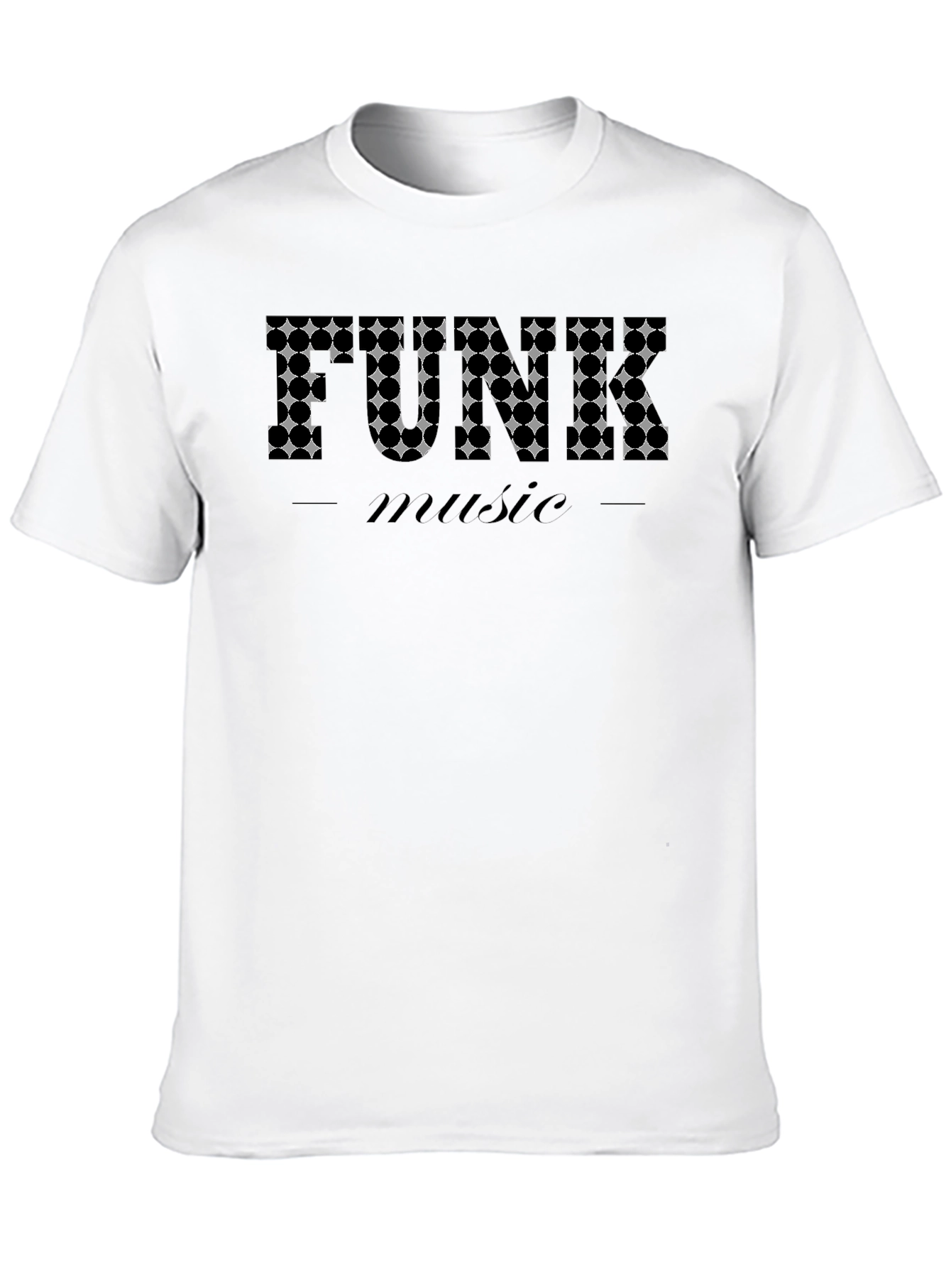 Funk Music Graphic Tee - Stylish Black T-Shirt