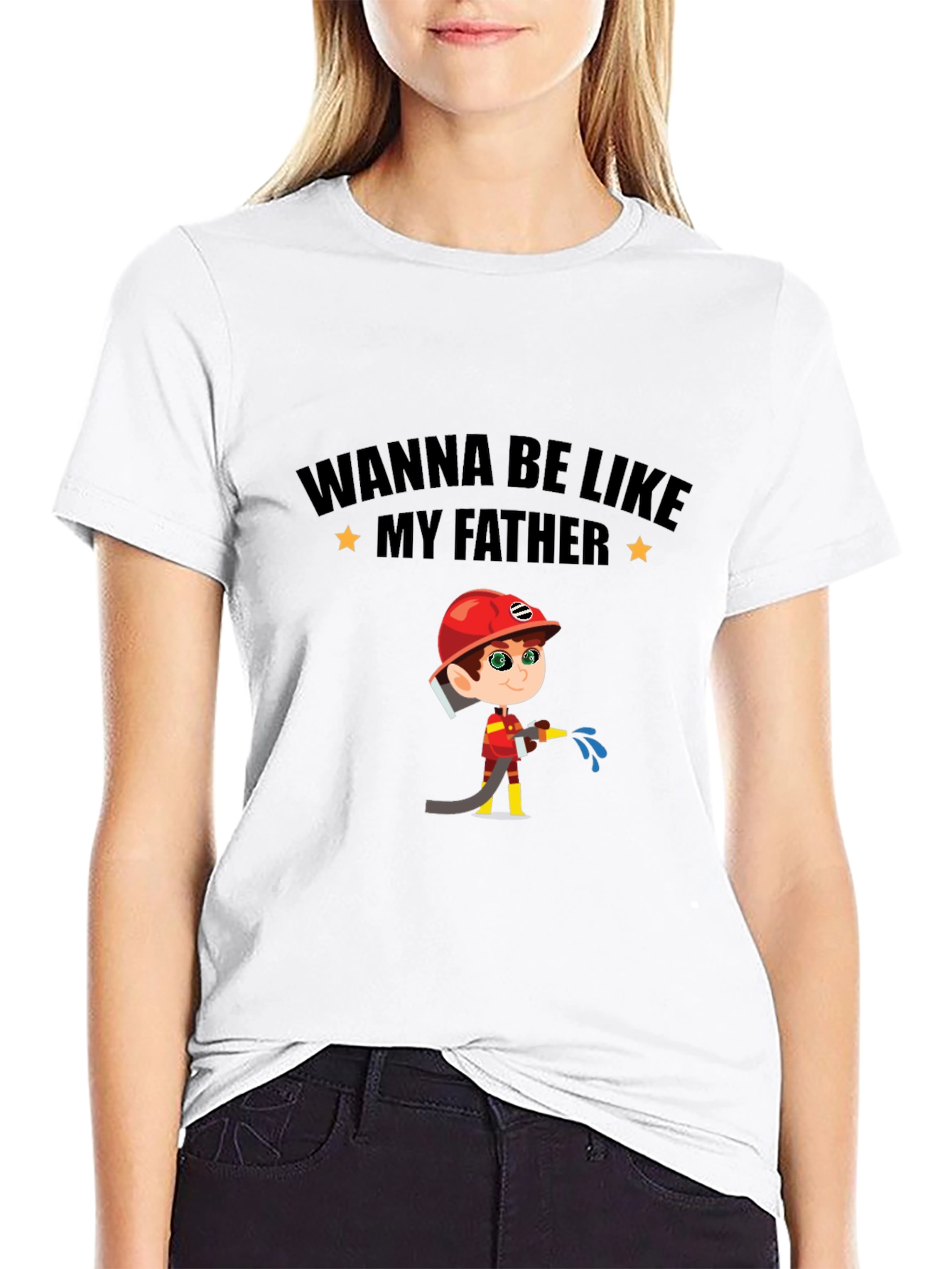 Wanna Be Like My Father Graphic T-Shirt
