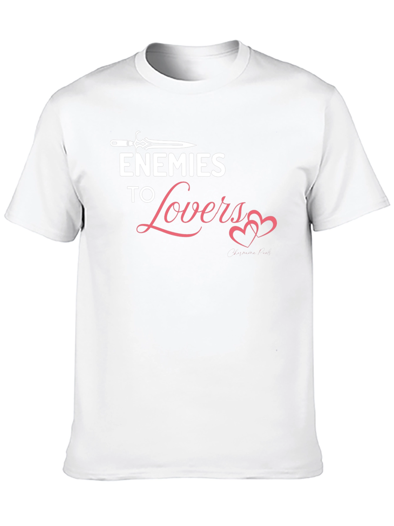 Enemies to Lovers Graphic Tee - Black Cotton T-Shirt