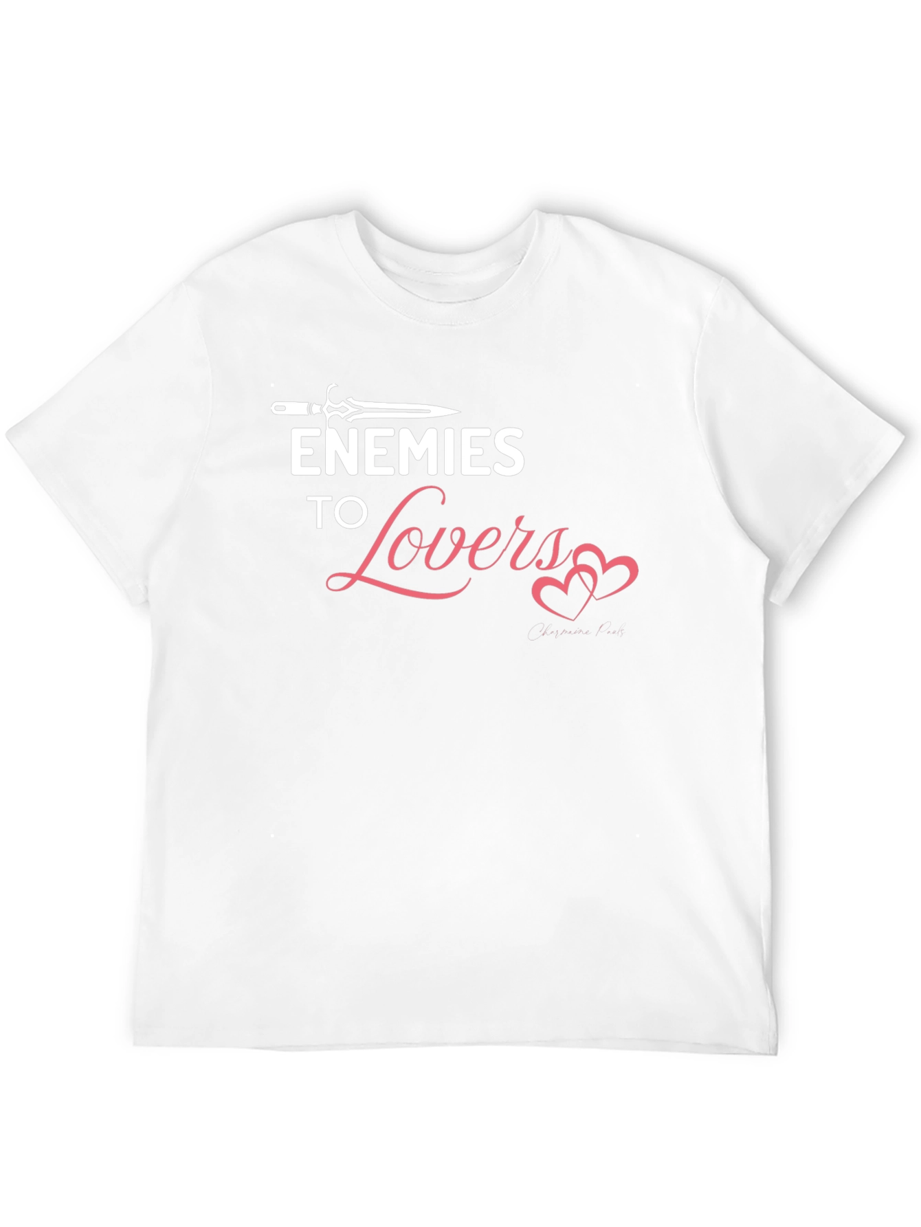 Enemies to Lovers Graphic Tee - Black Cotton T-Shirt