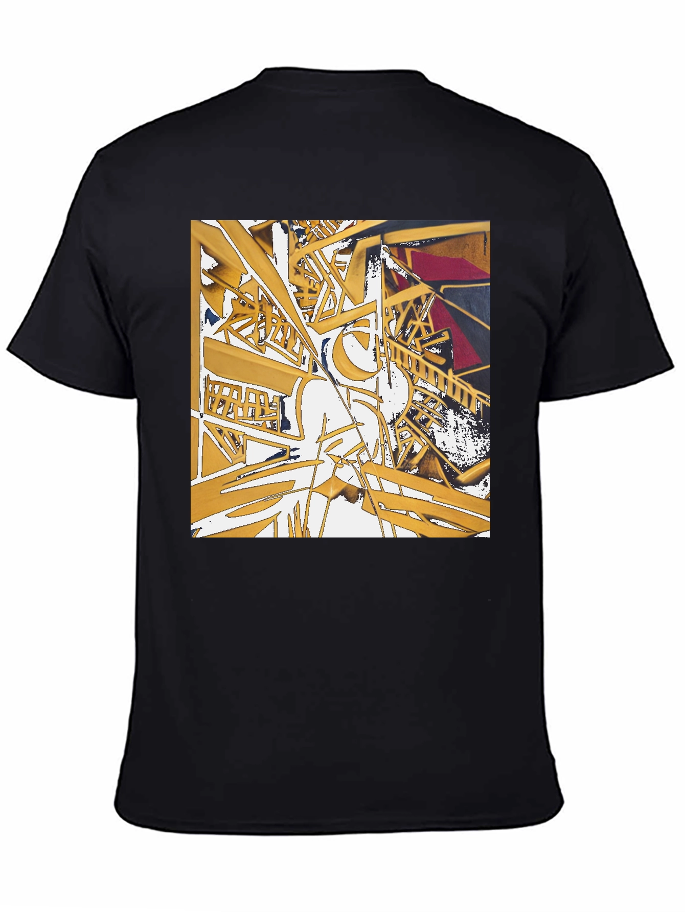 Abstract Geometric Art Print Tee