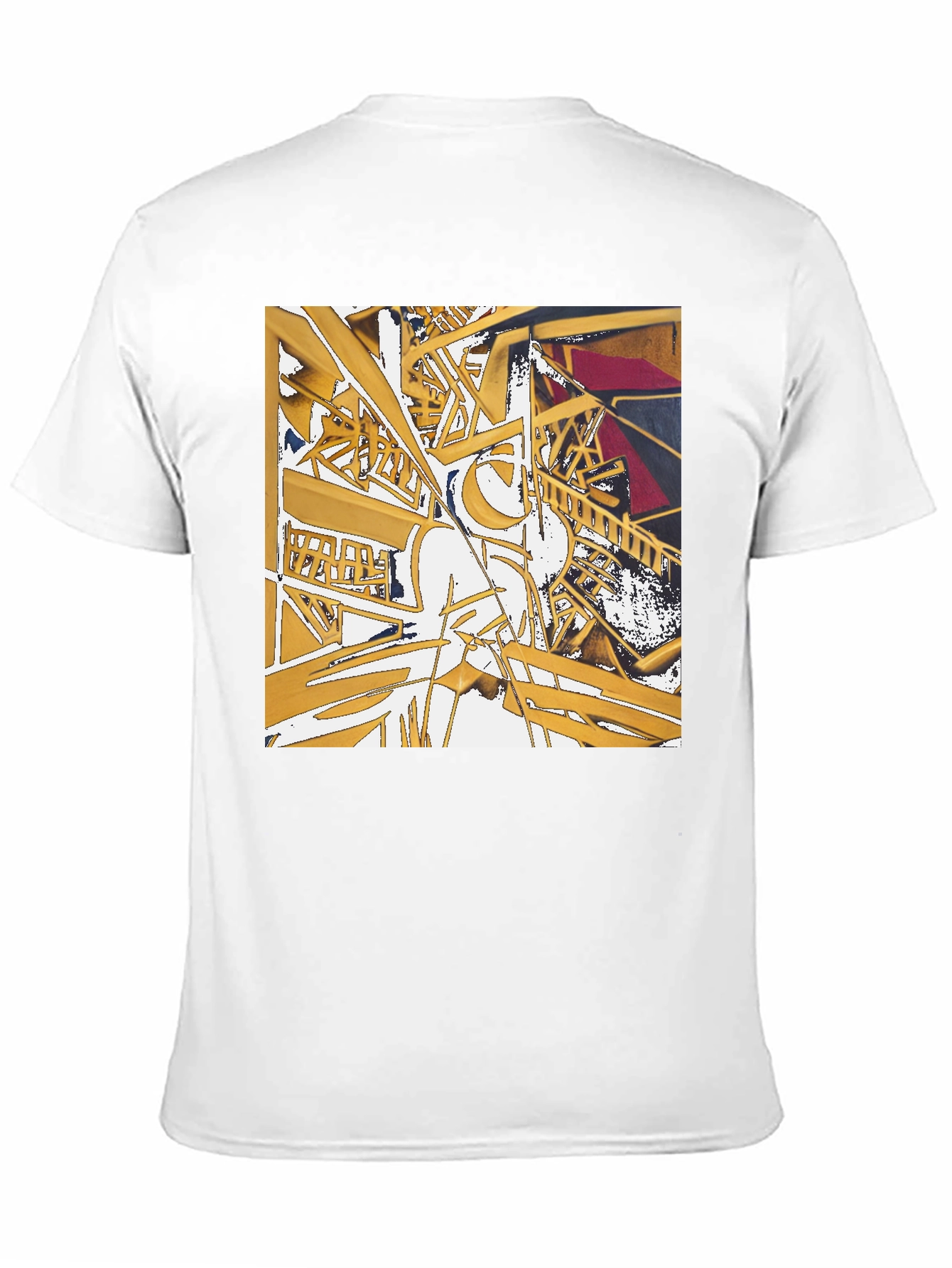 Abstract Geometric Art Print Tee
