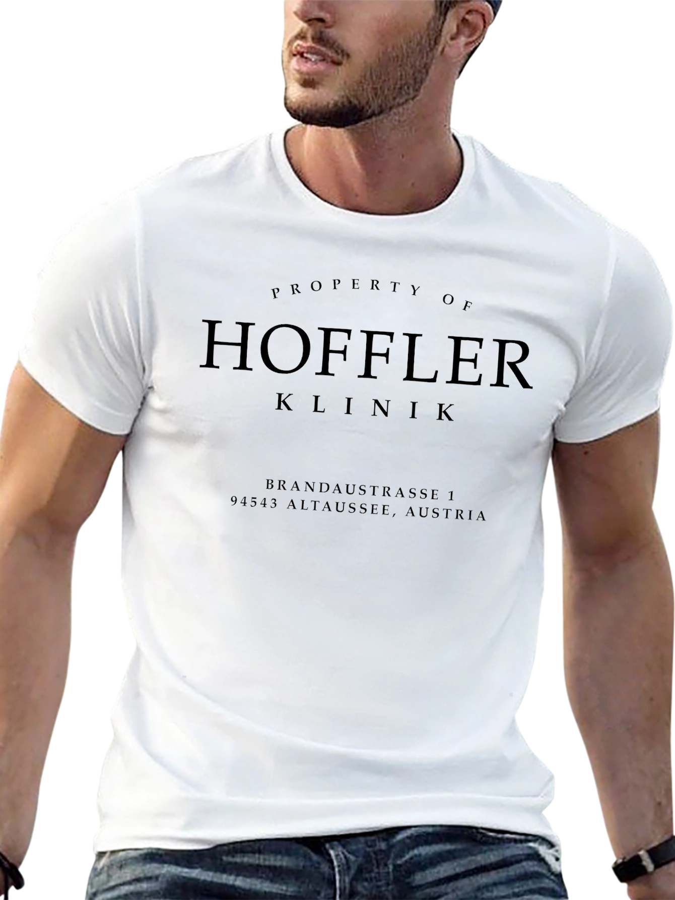 Hoffler Klinik Black Graphic Tee