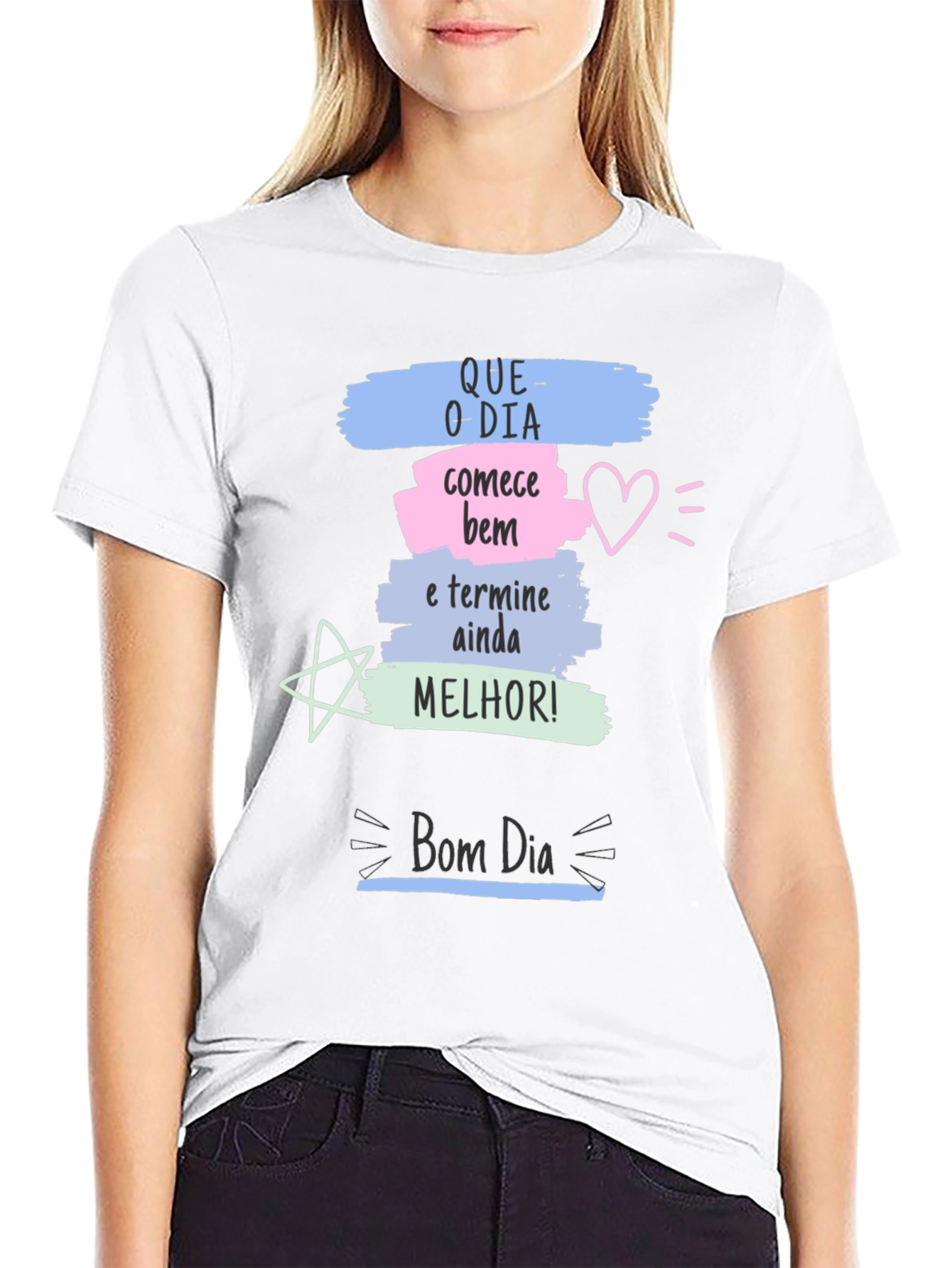 Motivational Bom Dia Graphic Tee