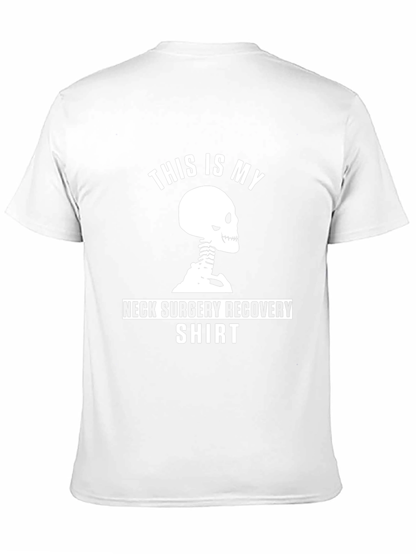 Neck Surgery Recovery Skeleton T-Shirt