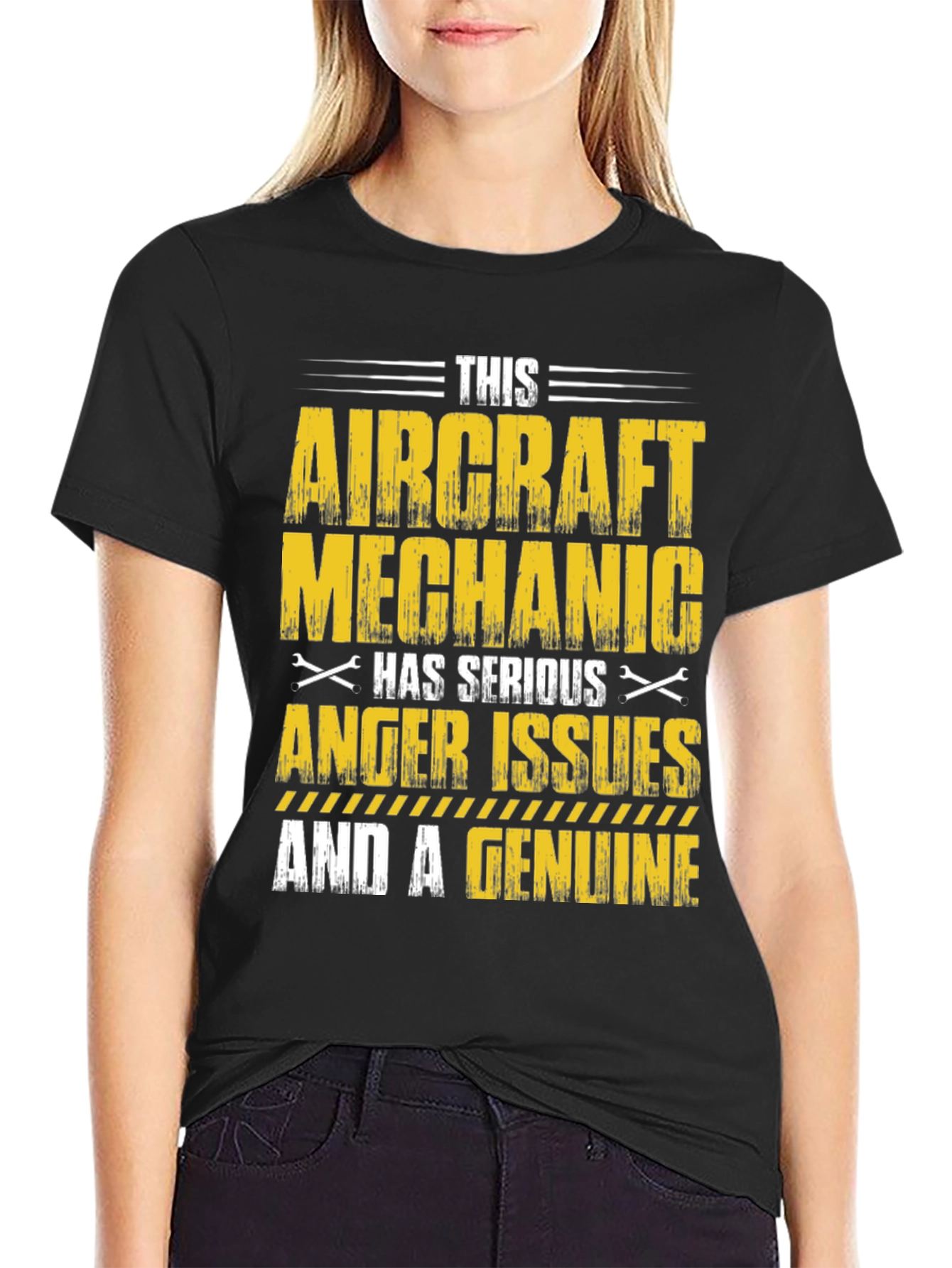 Aircraft Mechanic Anger Issues T-Shirt