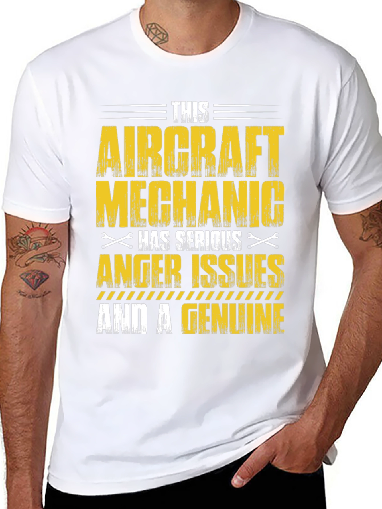 Aircraft Mechanic Anger Issues T-Shirt