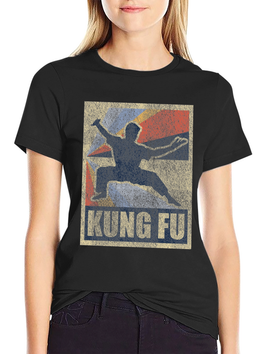 Vintage Kung Fu T-Shirt - Martial Arts Graphic Tee