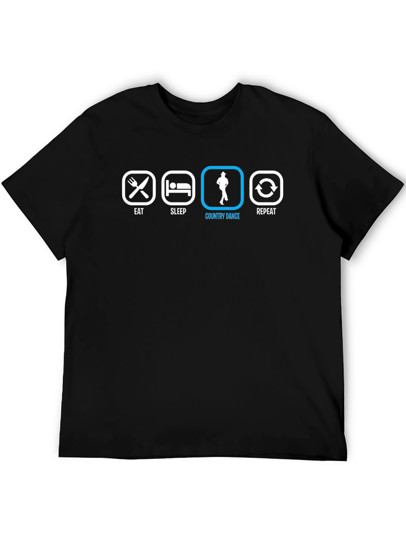 Eat Sleep Country Dance Repeat T-Shirt