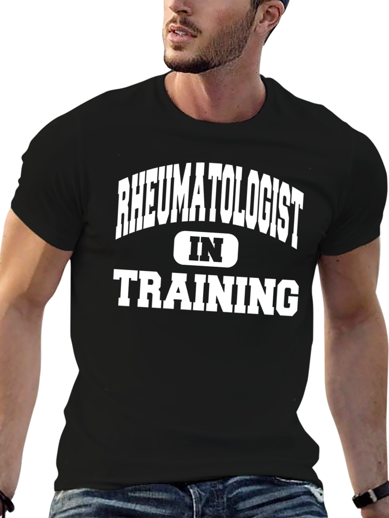 Rheumatologist in Training Black T-Shirt