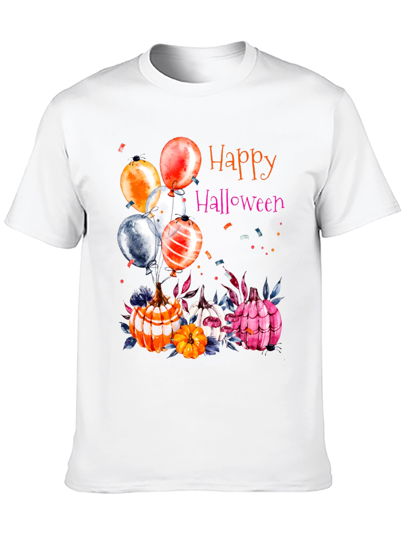 Happy Halloween Pumpkin Balloon T-Shirt