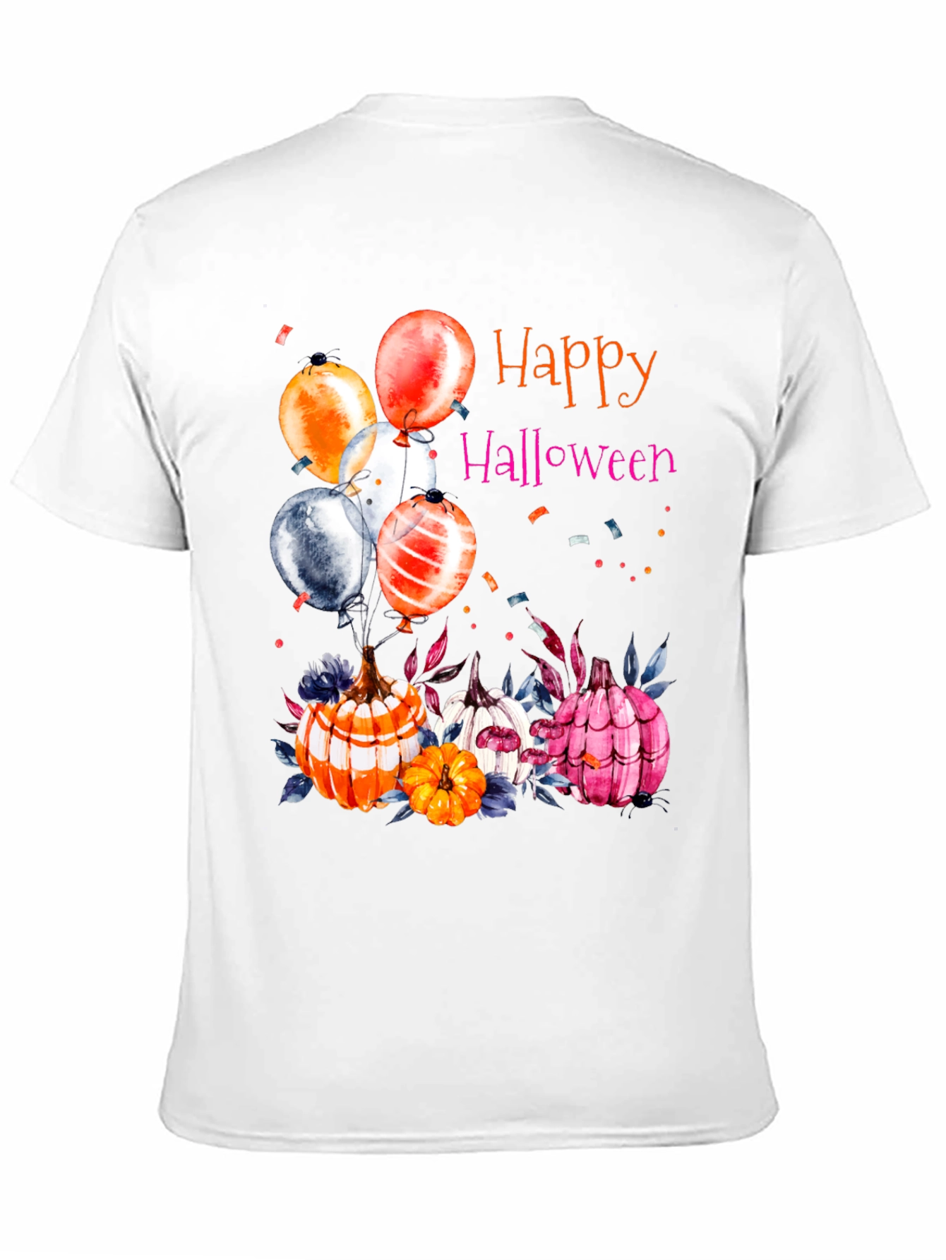 Happy Halloween Pumpkin Balloon T-Shirt