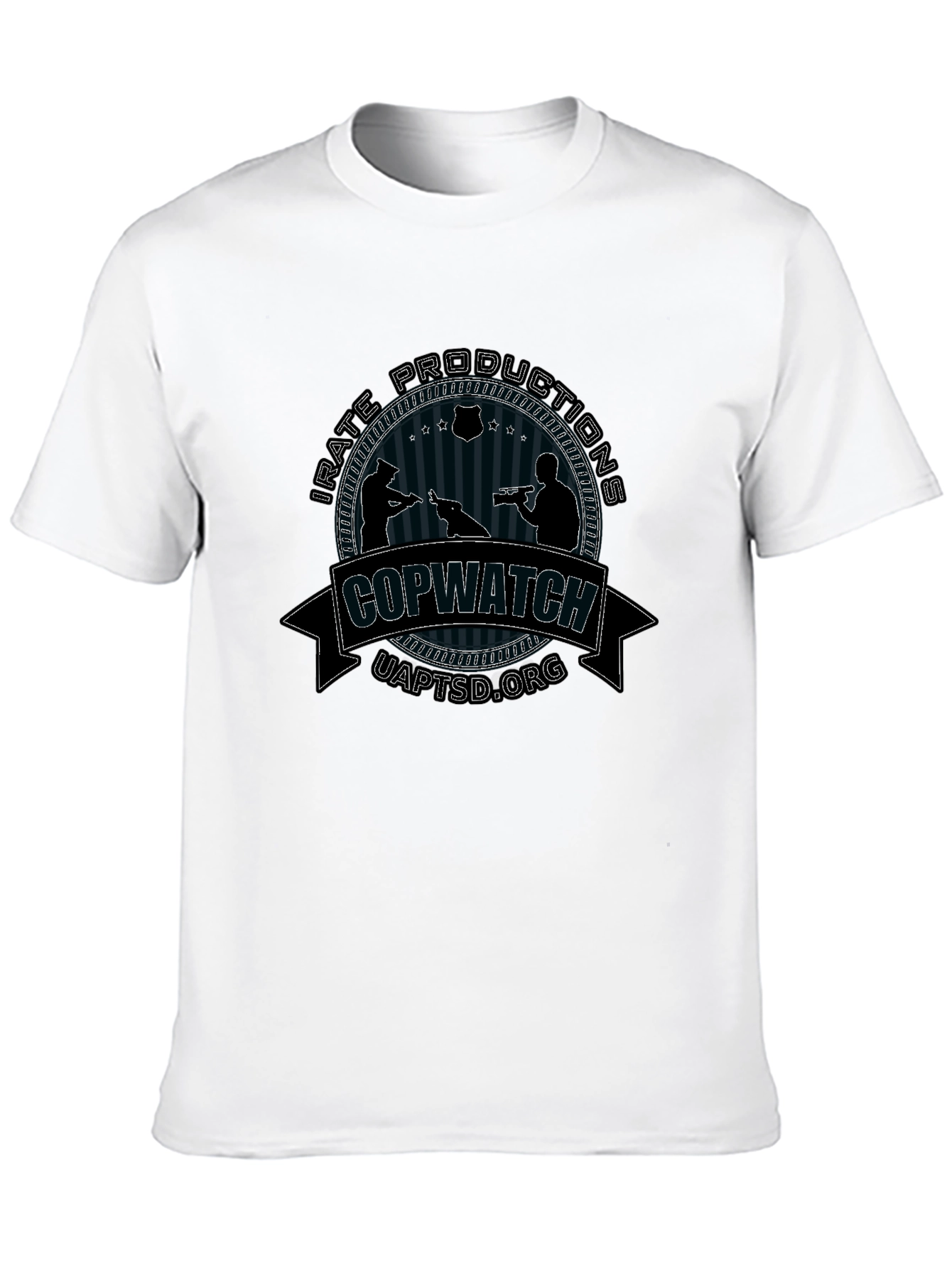Copwatch UAPTSD.org Black T-Shirt