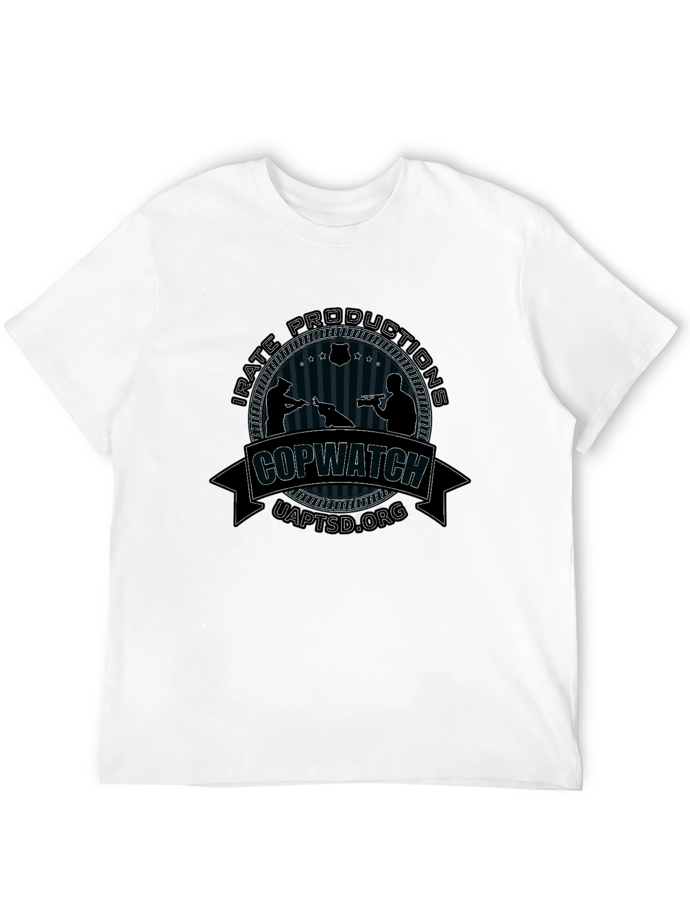Copwatch UAPTSD.org Black T-Shirt