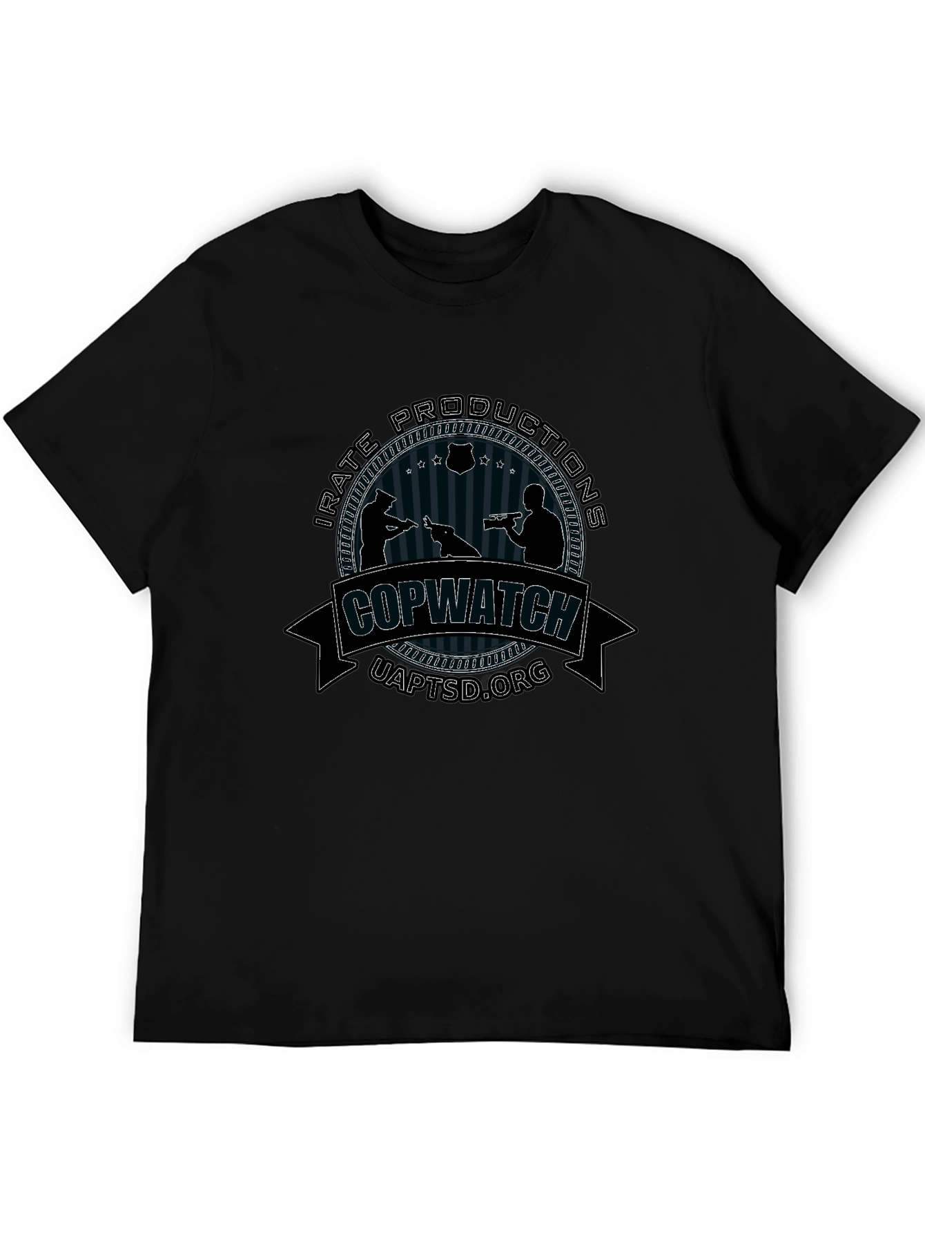 Copwatch UAPTSD.org Black T-Shirt