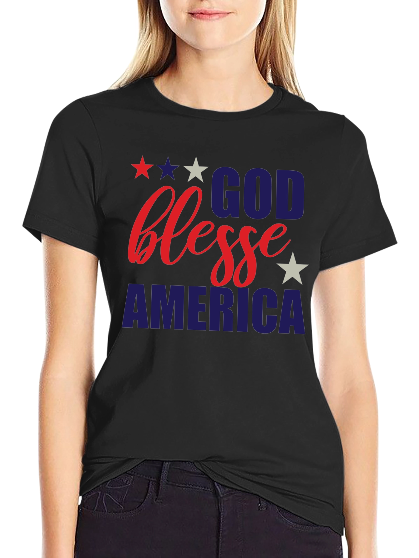 God Bless America Patriotic T-Shirt