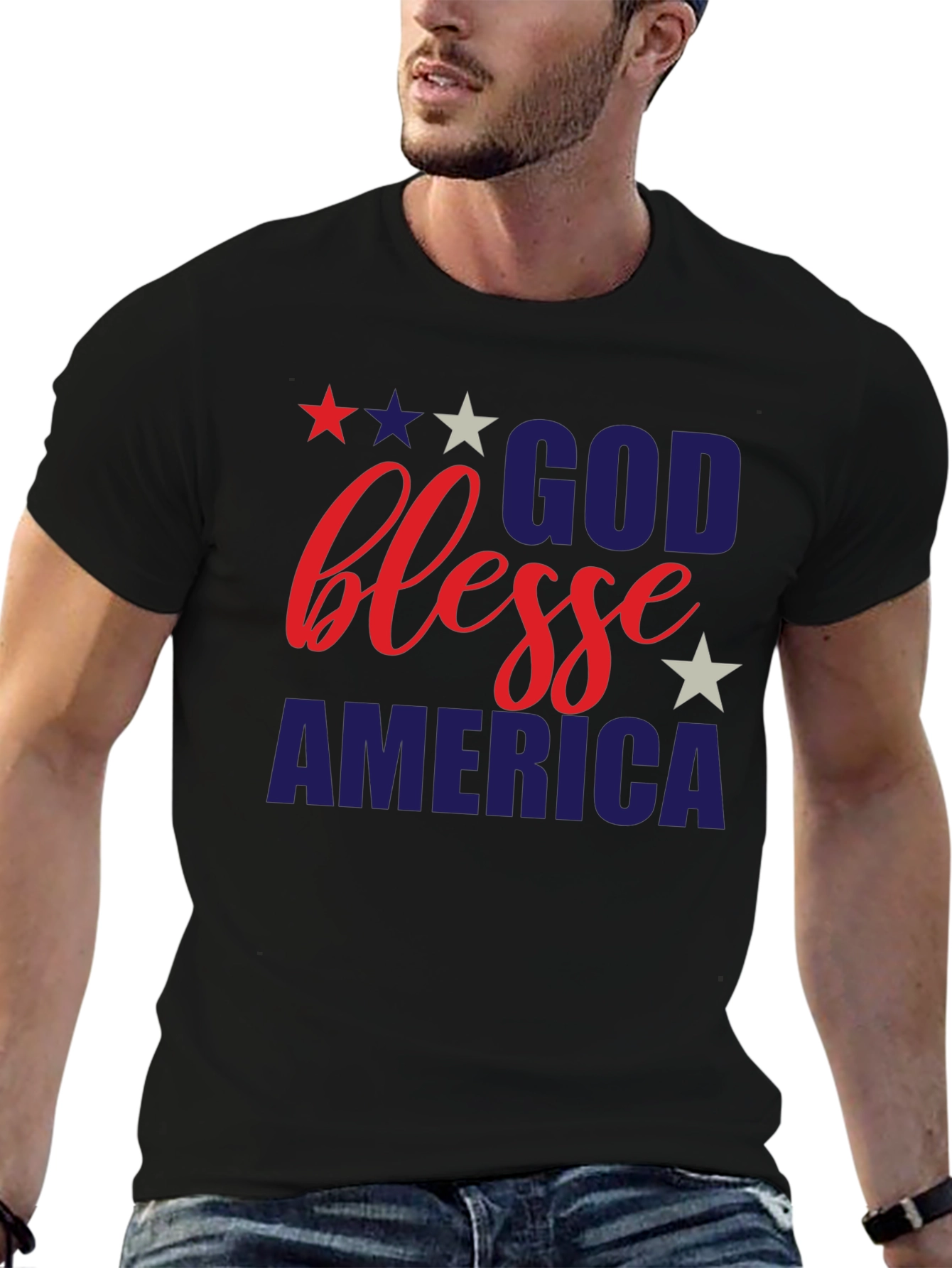 God Bless America Patriotic T-Shirt