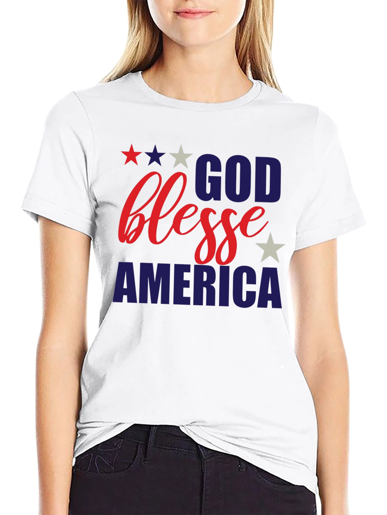 God Bless America Patriotic T-Shirt
