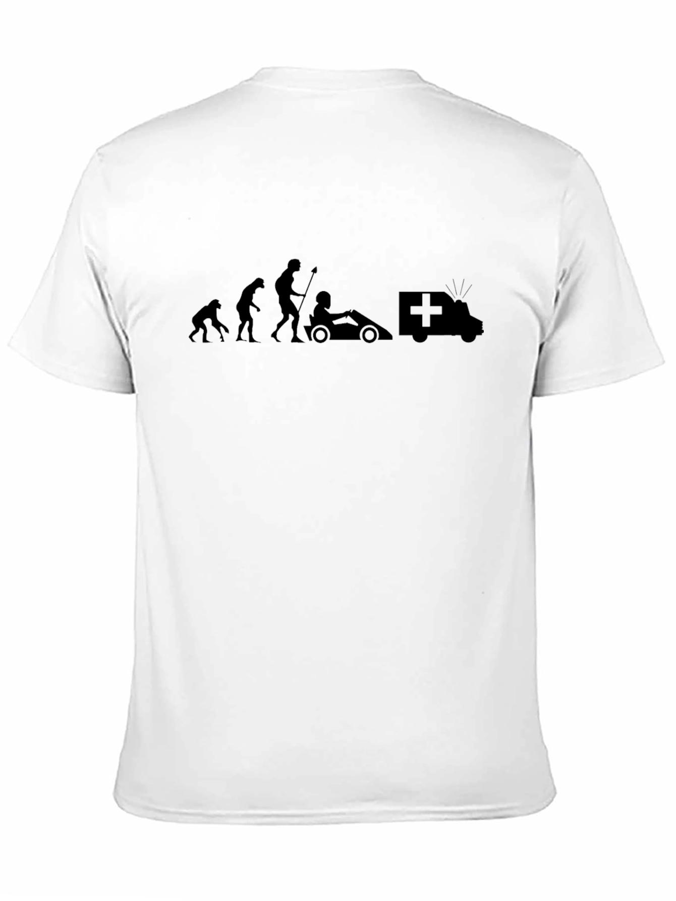 Evolution of Karting Black T-Shirt