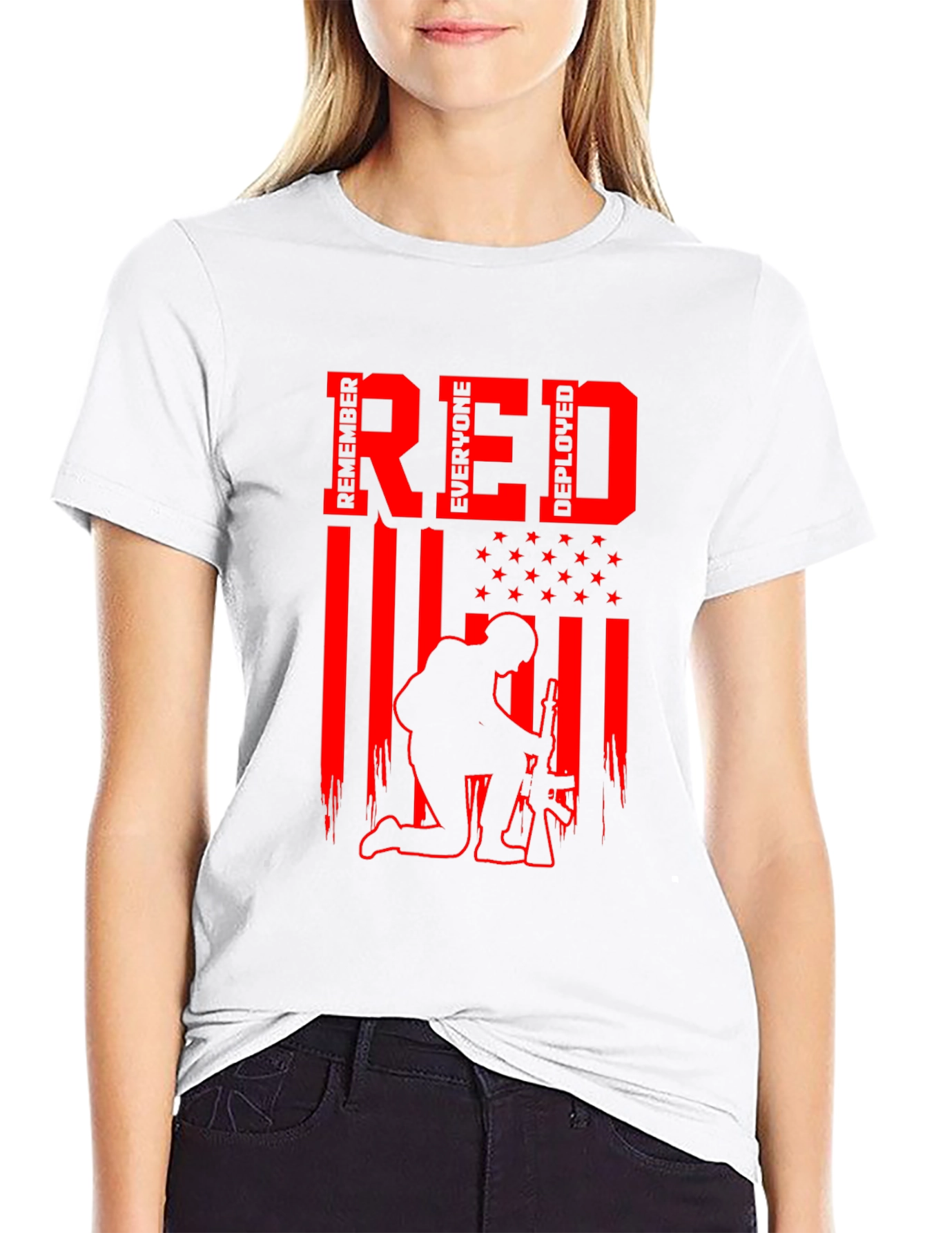 RED Remember Everyone Deployed T-Shirt