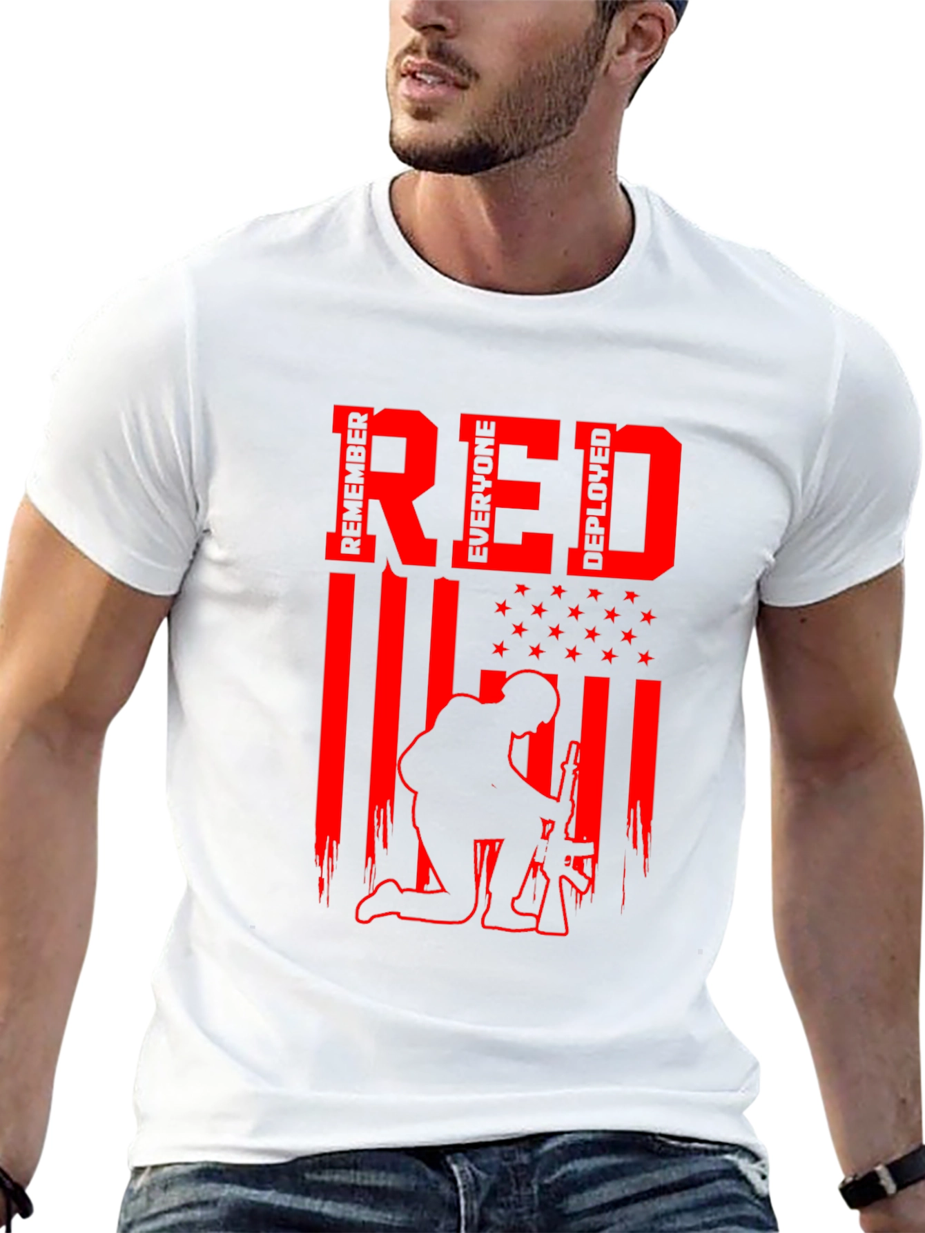 RED Remember Everyone Deployed T-Shirt