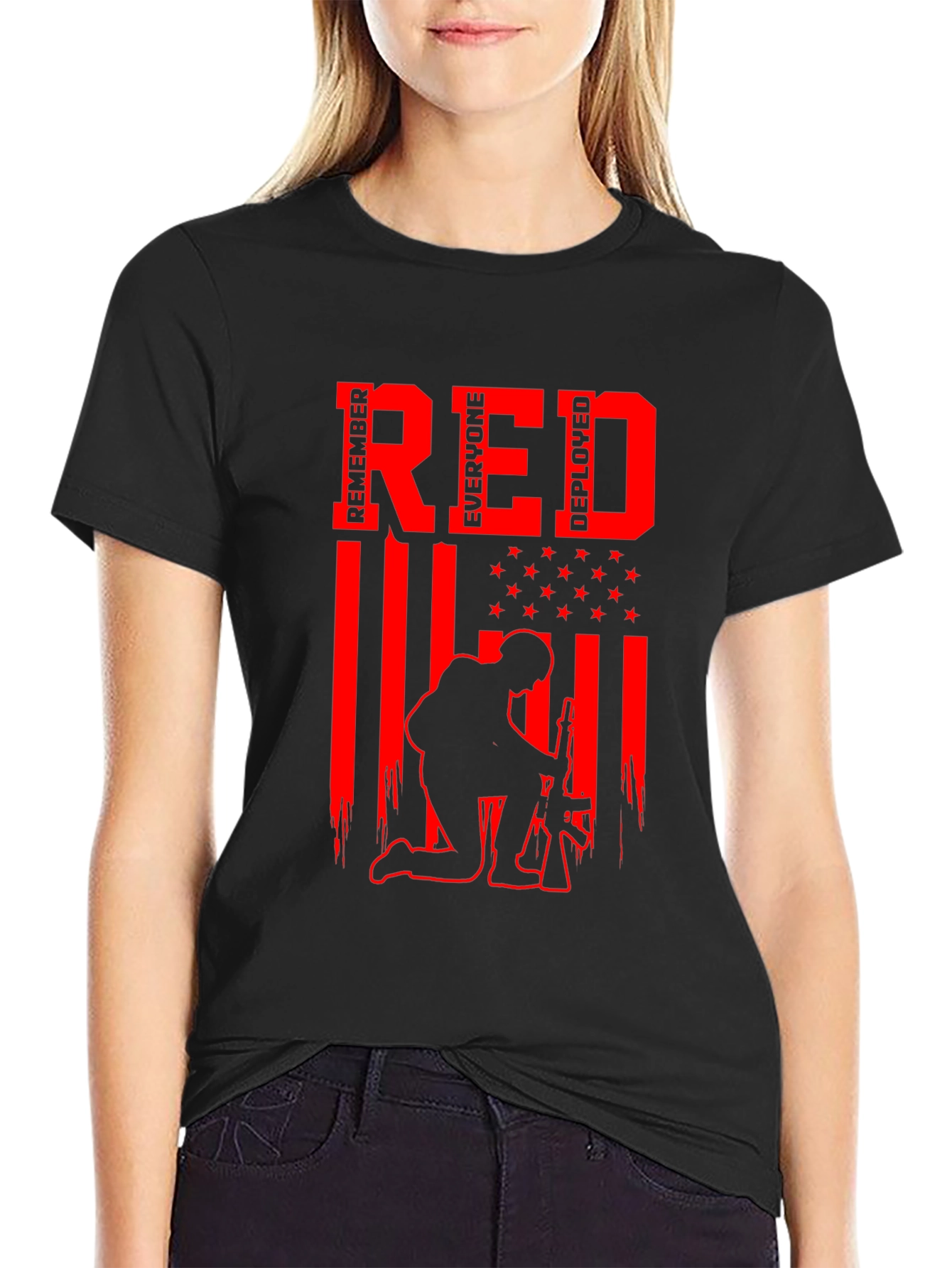 RED Remember Everyone Deployed T-Shirt