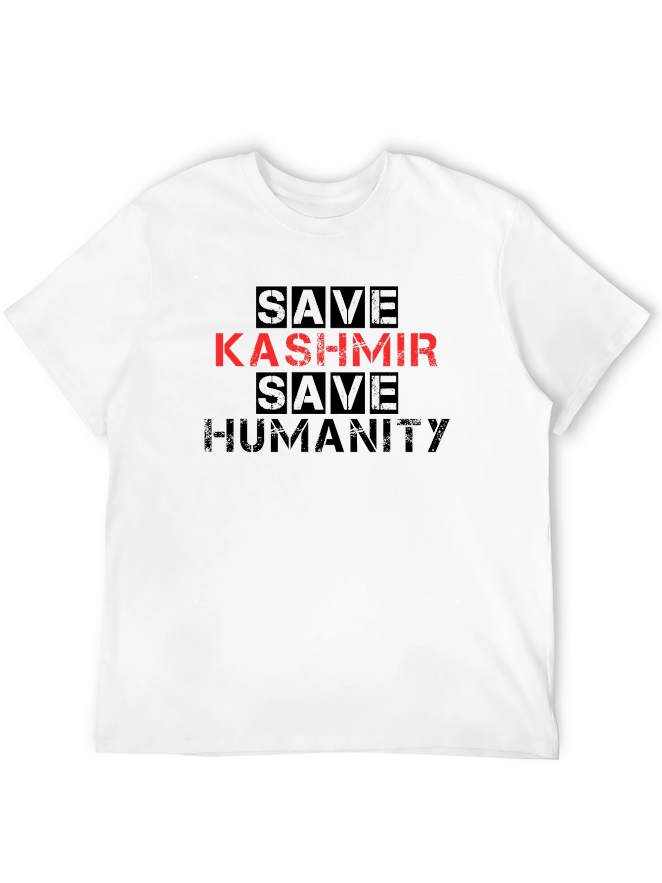 Save Kashmir Save Humanity Graphic T-Shirt