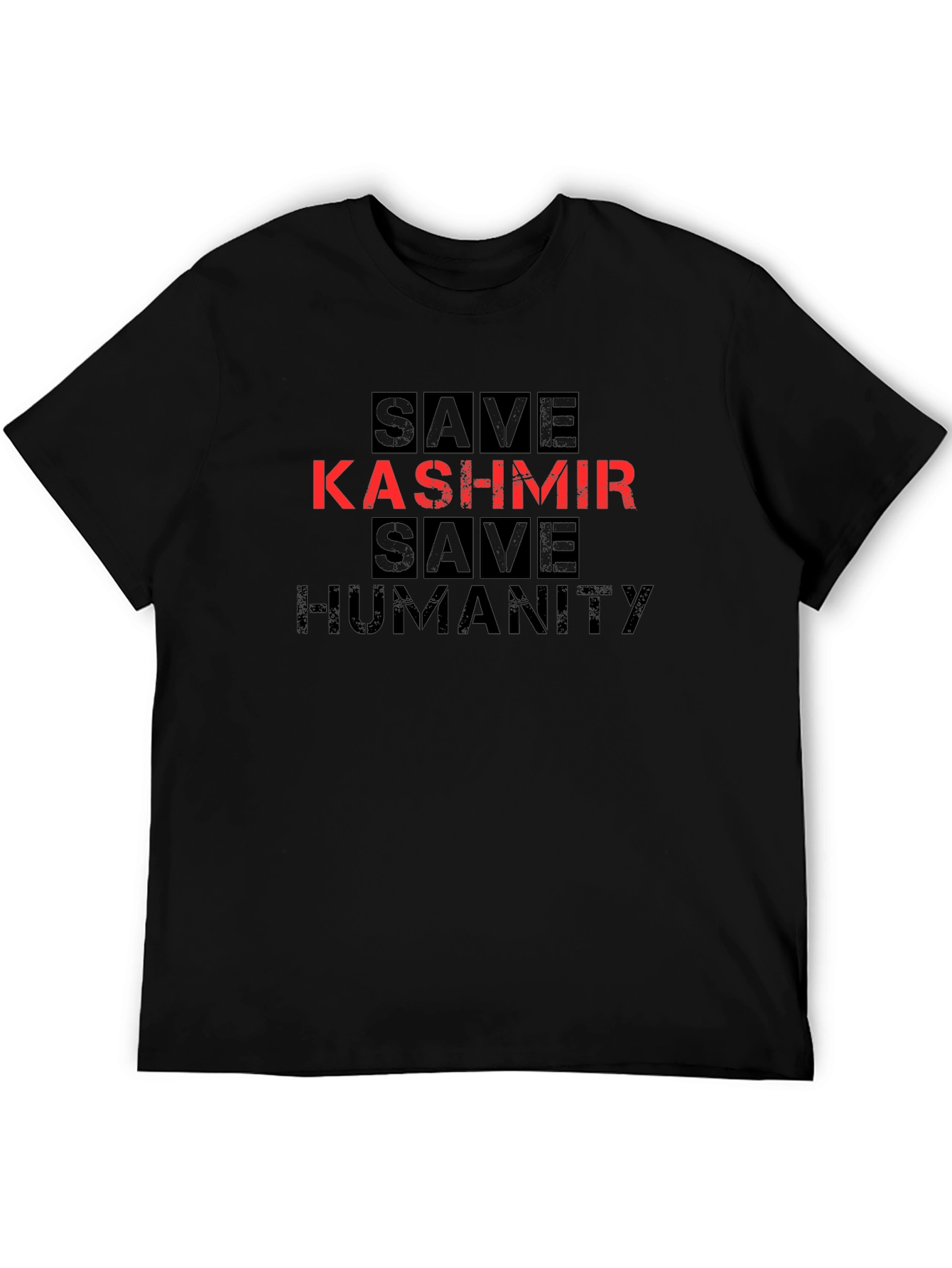 Save Kashmir Save Humanity Graphic T-Shirt